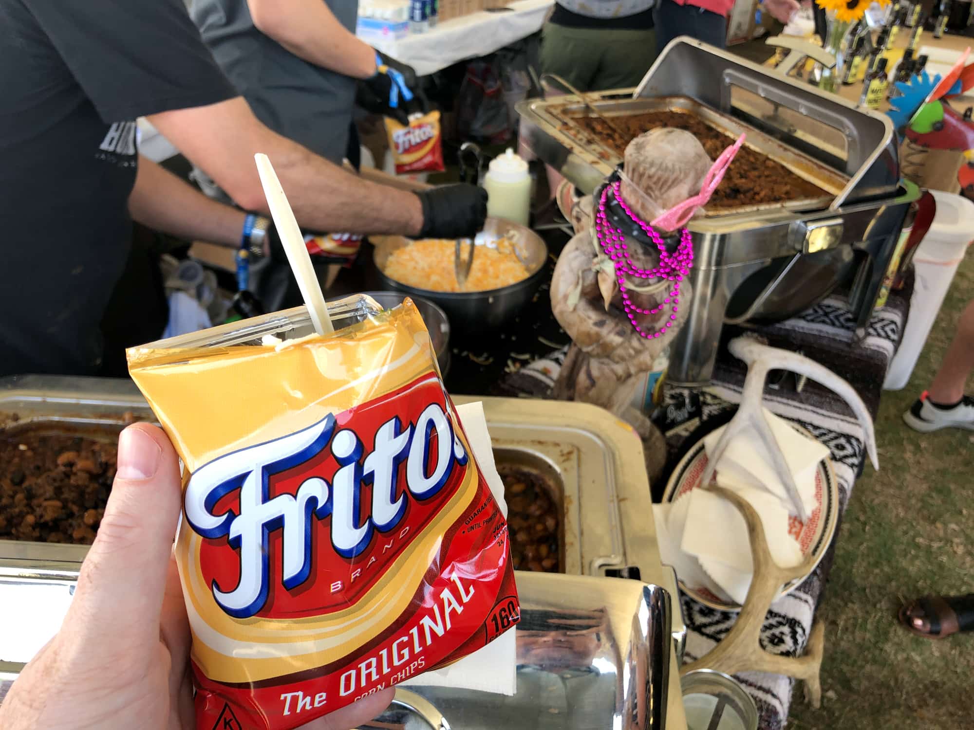 Frito pie at the Austin Food and Wine Festival