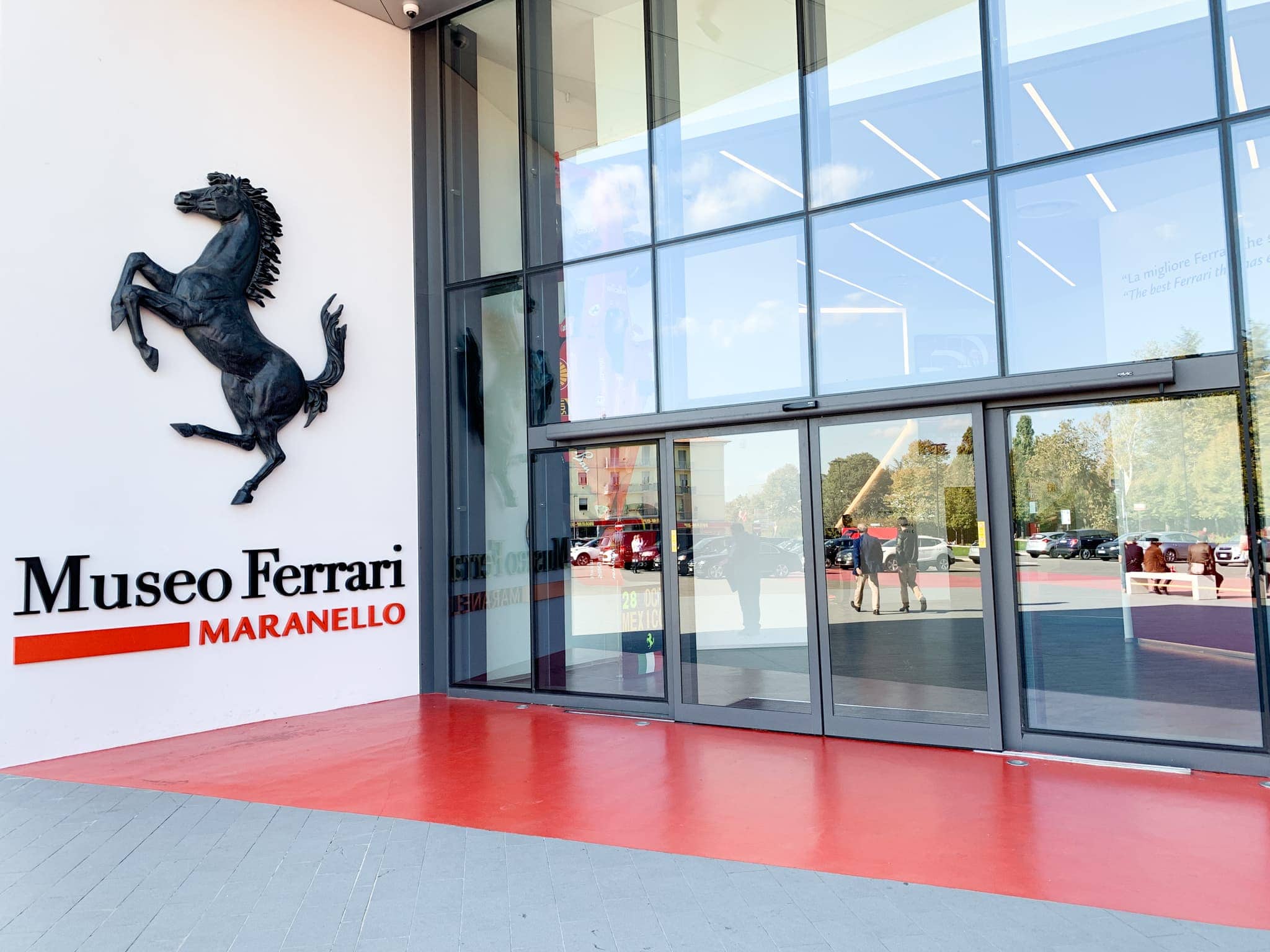 Visiting the Ferrari Museum in Maranello is a part of the food and Ferrari tour