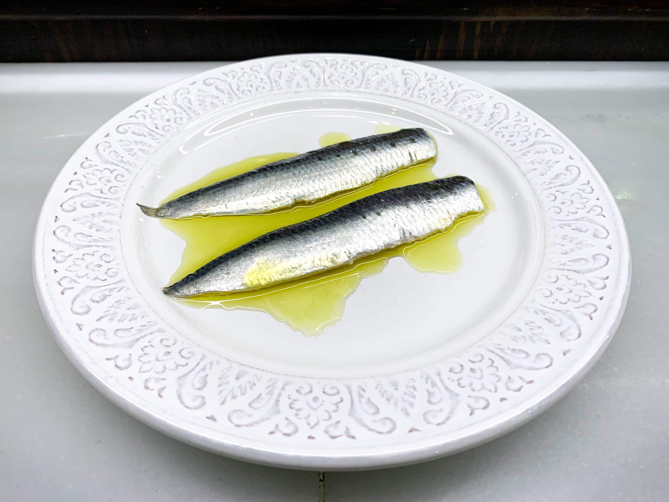 Marinated sardines at Bodega 1900