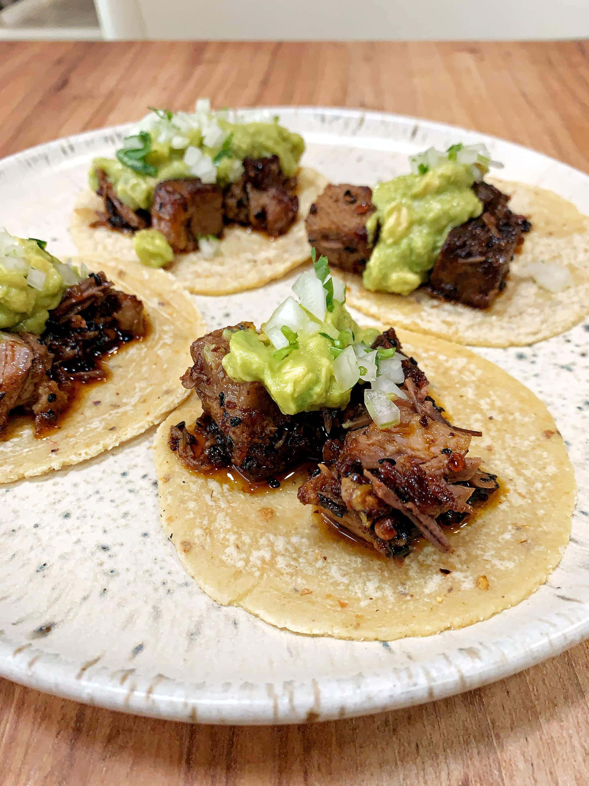 Brisket taco at Suerte, one of Austin's best new restaurants