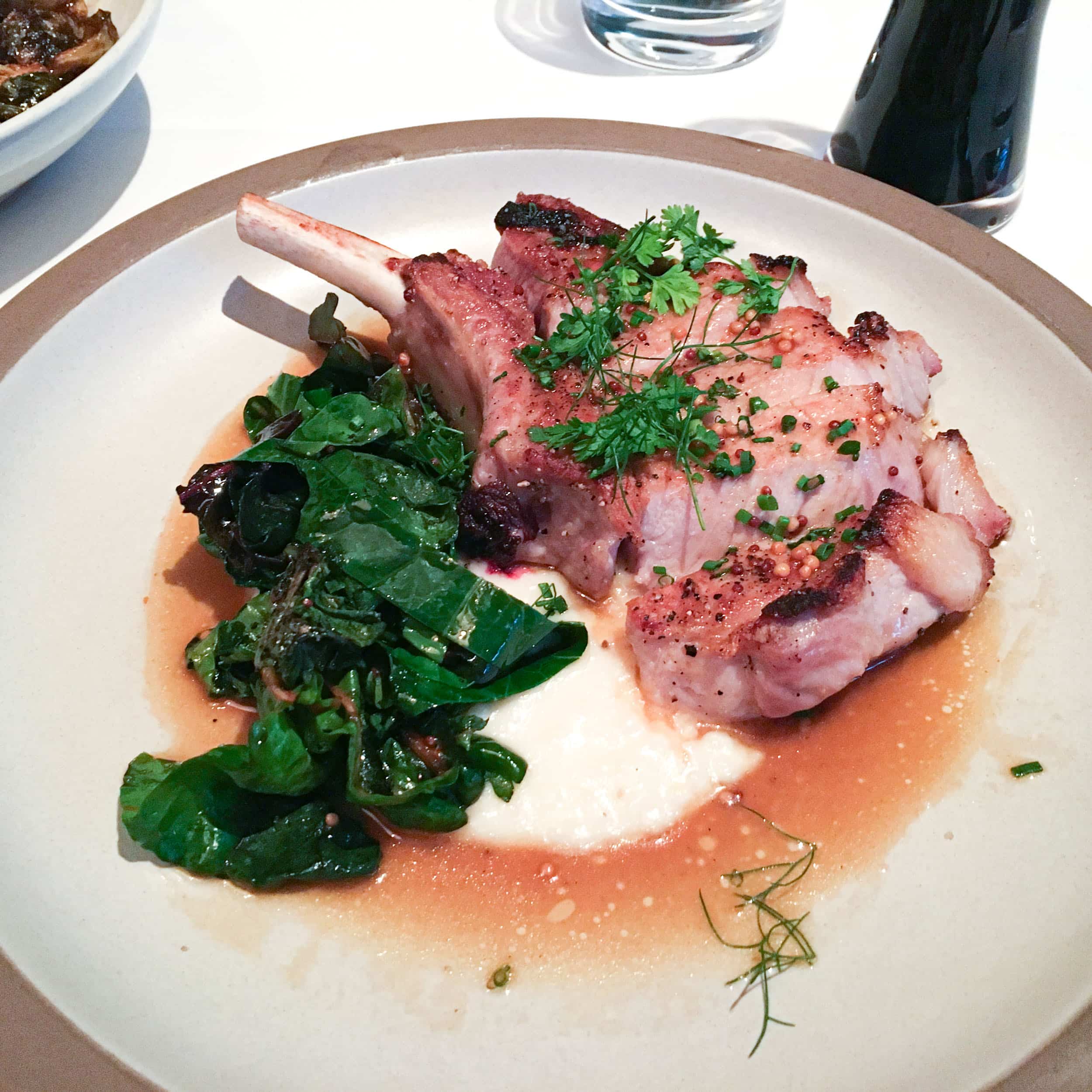 Pork chop at Jeffreys