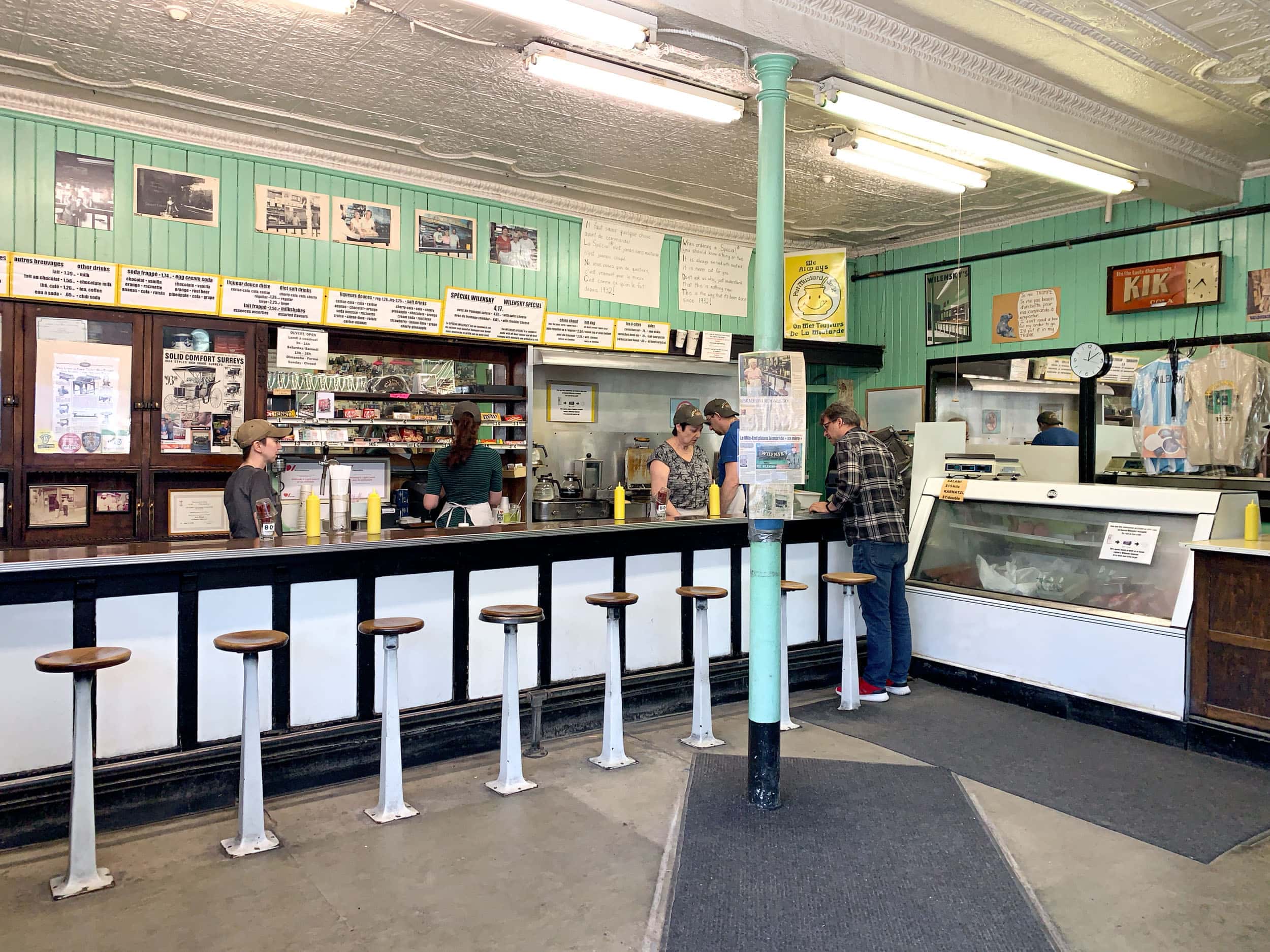 Wilensky's Light Lunch is one of the best places to eat in Montreal, Canada.