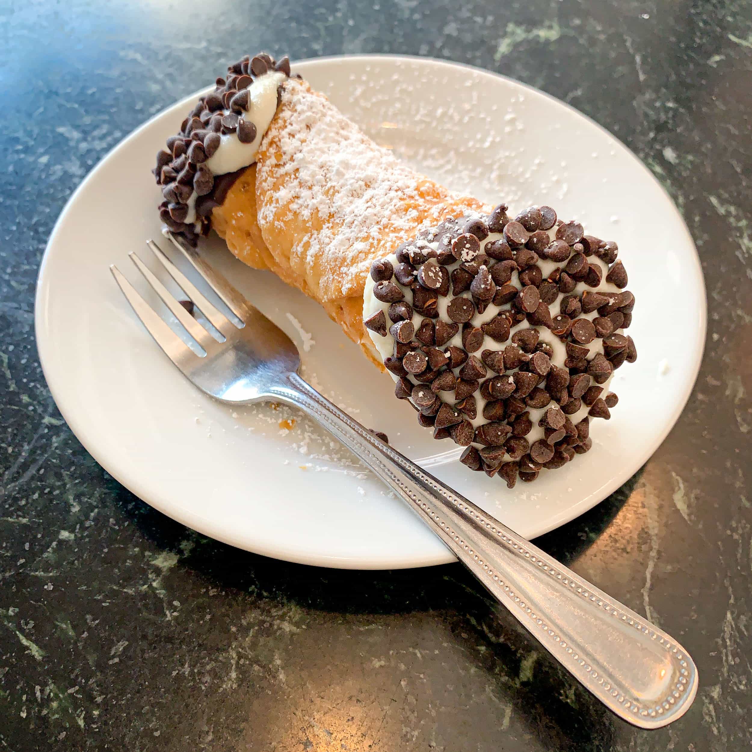 Cannoli at Modern Pastry