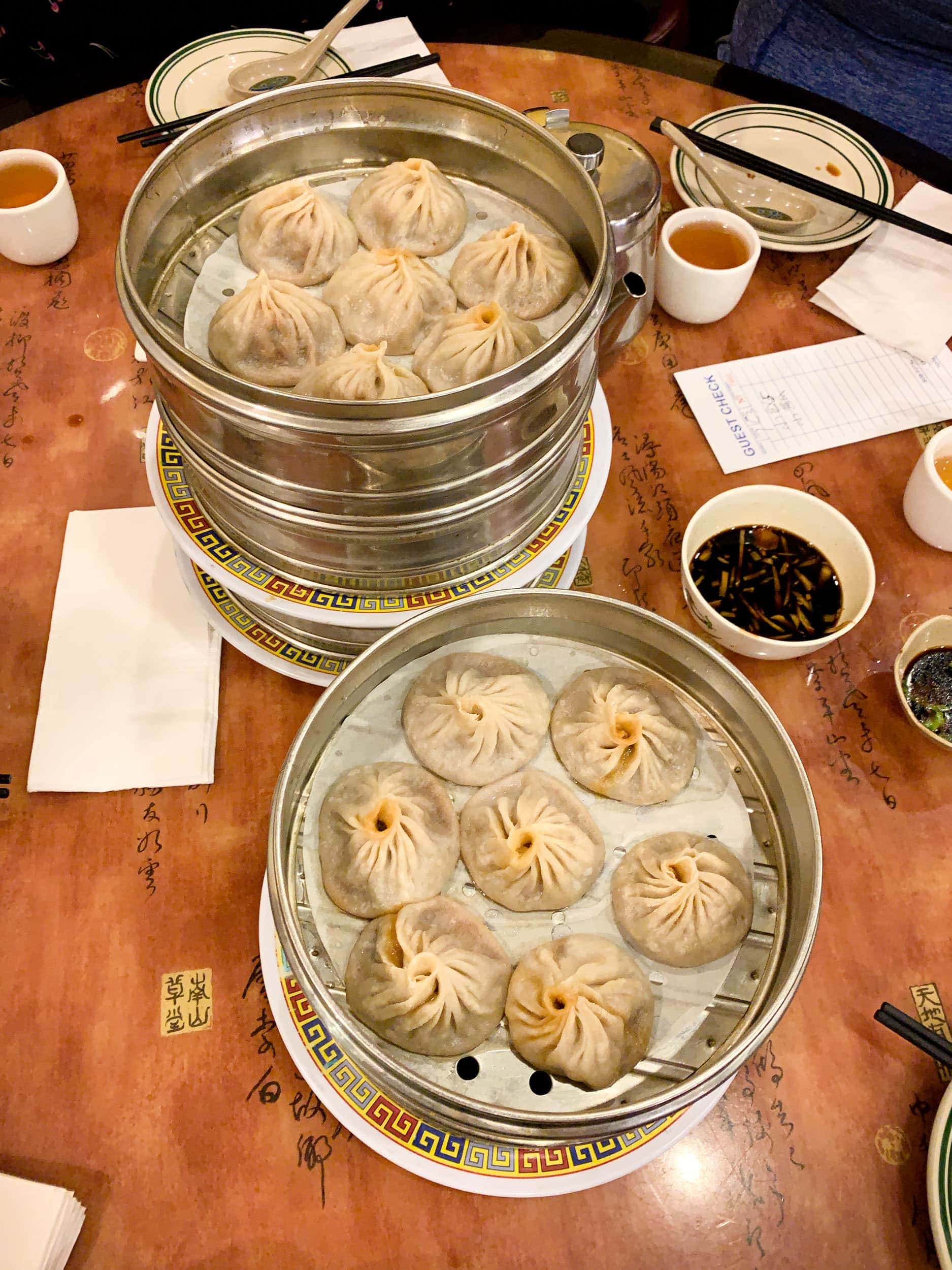 Pork dumplings in Chinatown was a surprise Boston foodie experience for me.