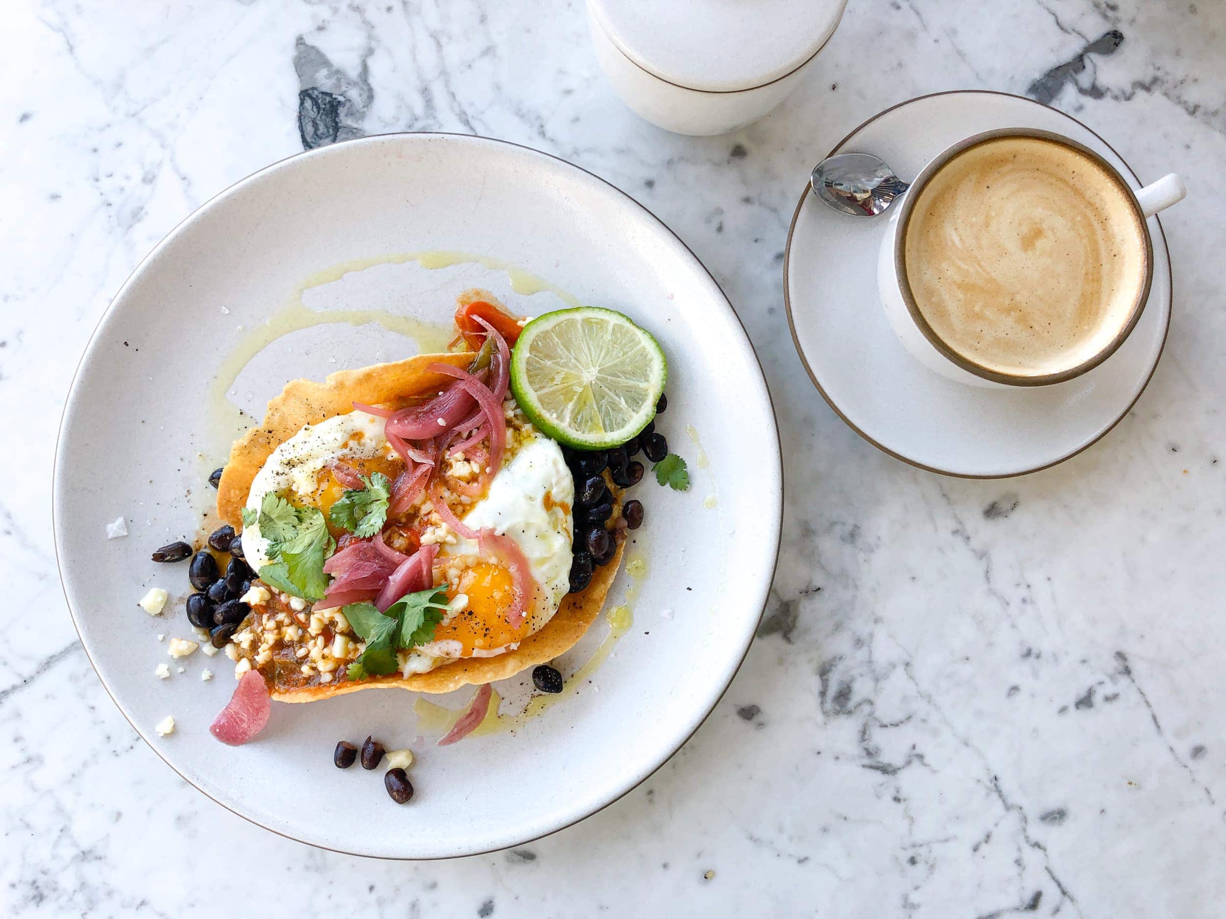 Huevos Rancheros at Josephine House, a terrific brunch restaurant in west Austin.