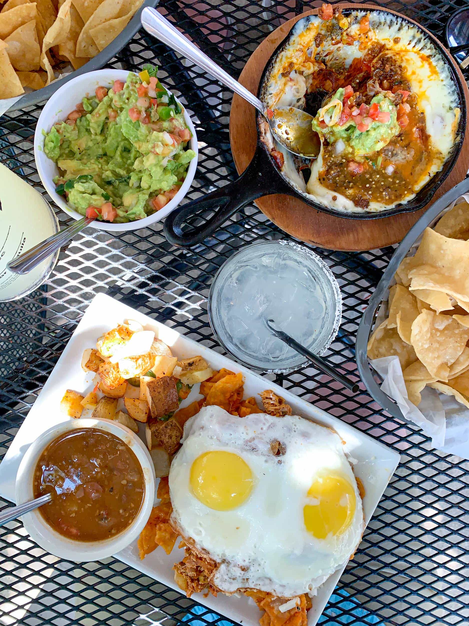 Queso and chilaquiles at Gabriela's, which offers one of the best brunches in Austin.