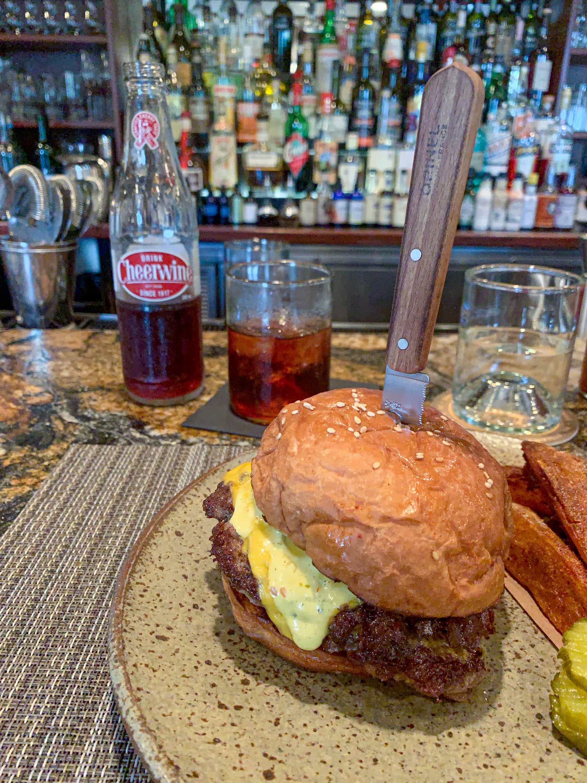 Cheeseburger at Husk in Nashville, TN