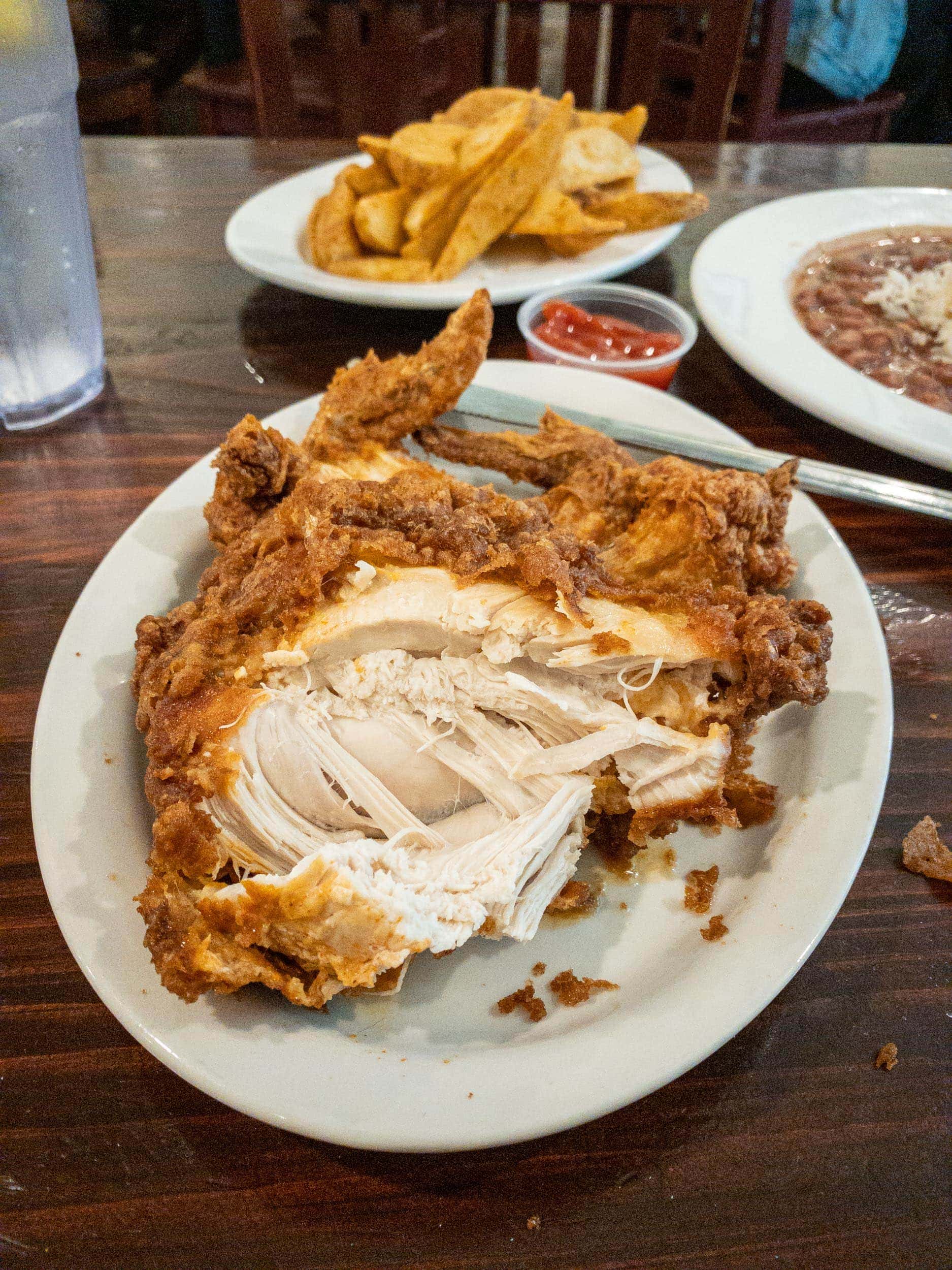 Fried chicken Willie Maes Scotch House