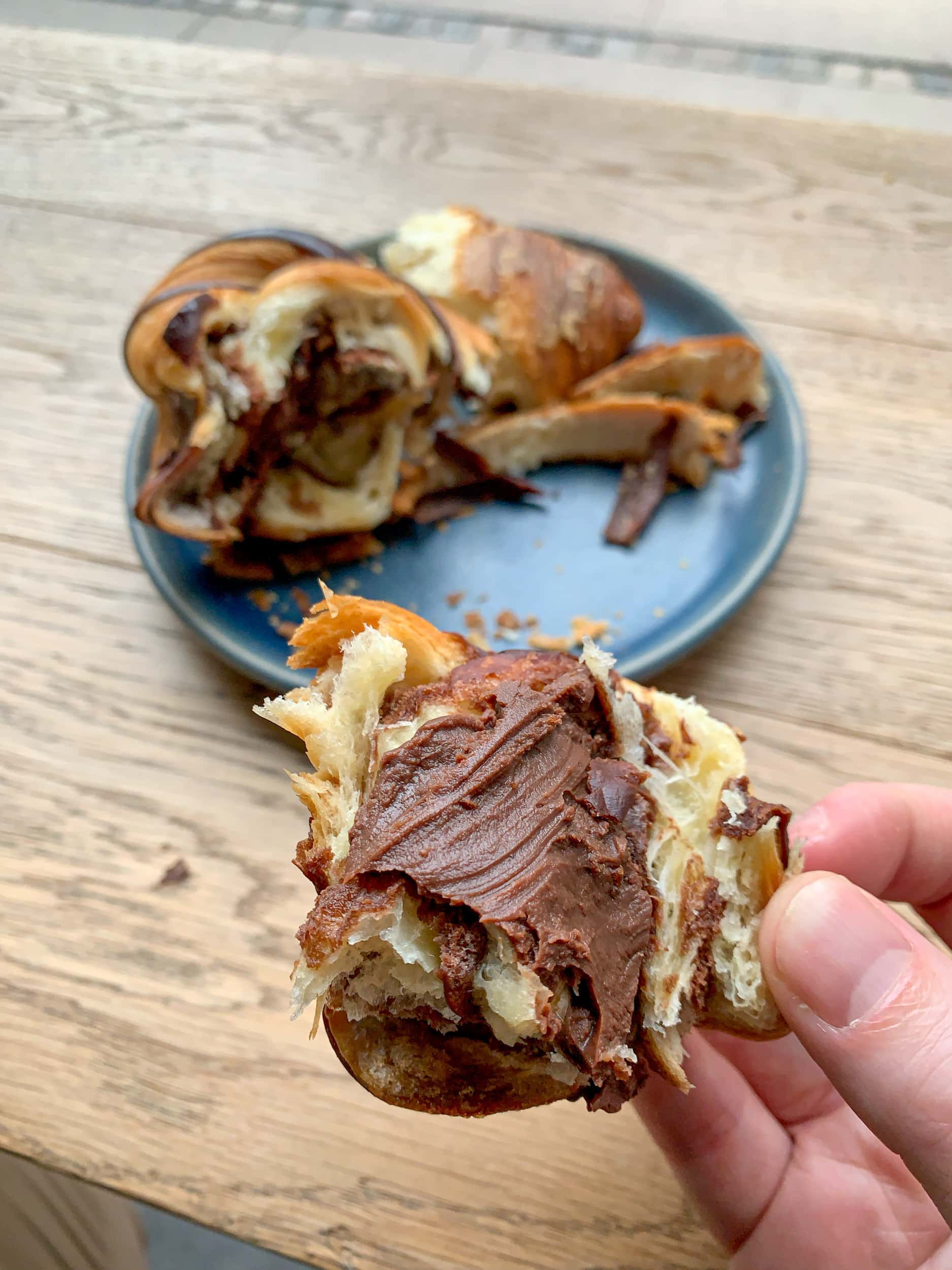 Chocolate croissant