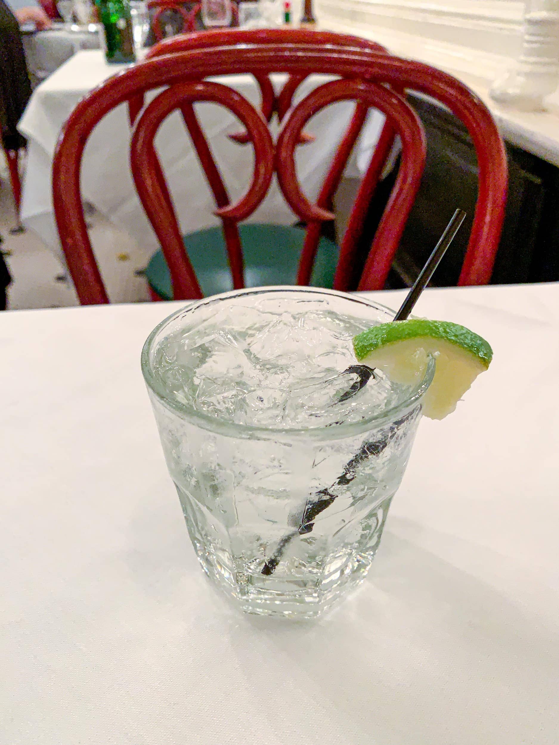 Hendrick's Orbium gin and tonic