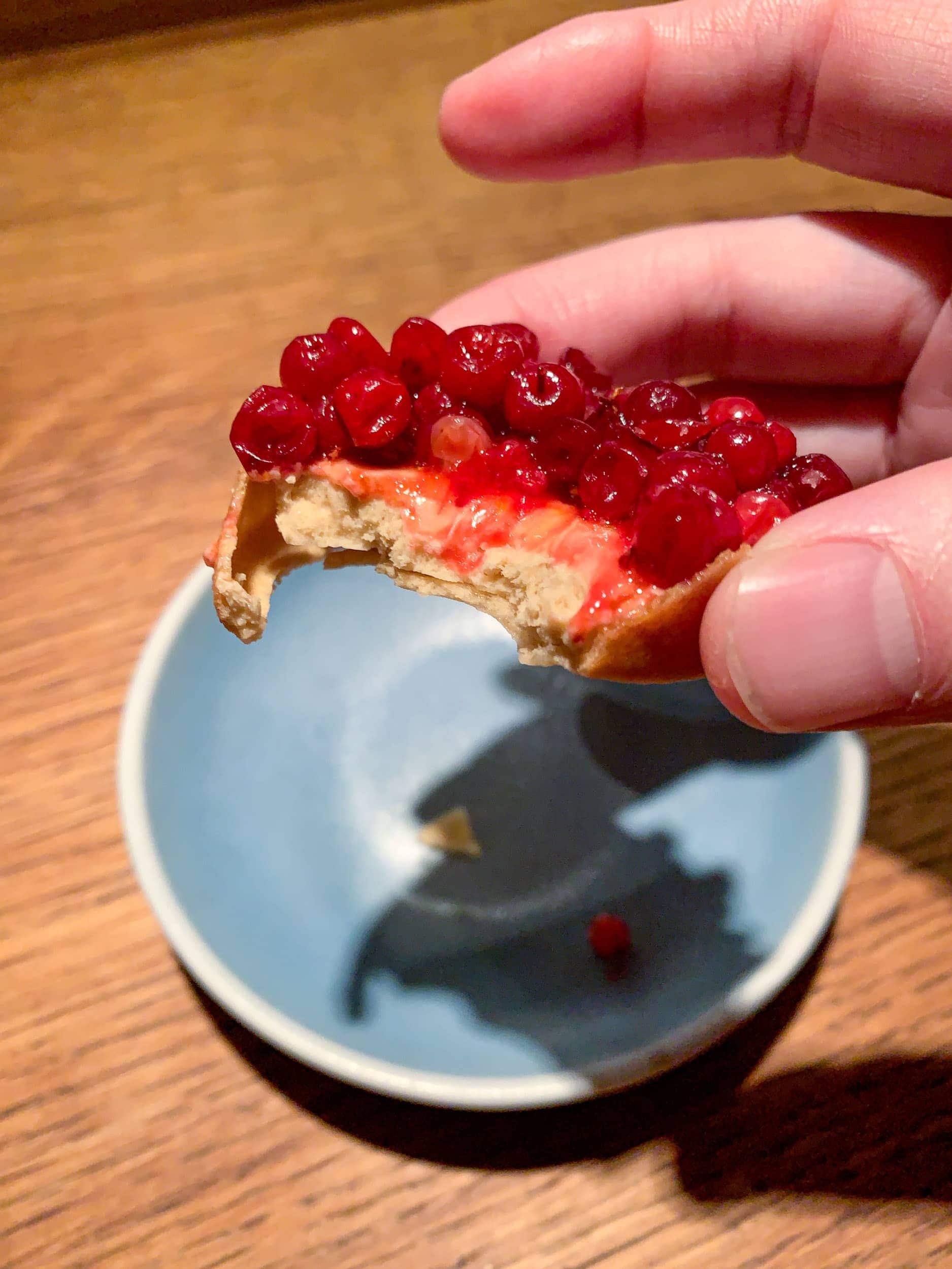 Lingonberry tart