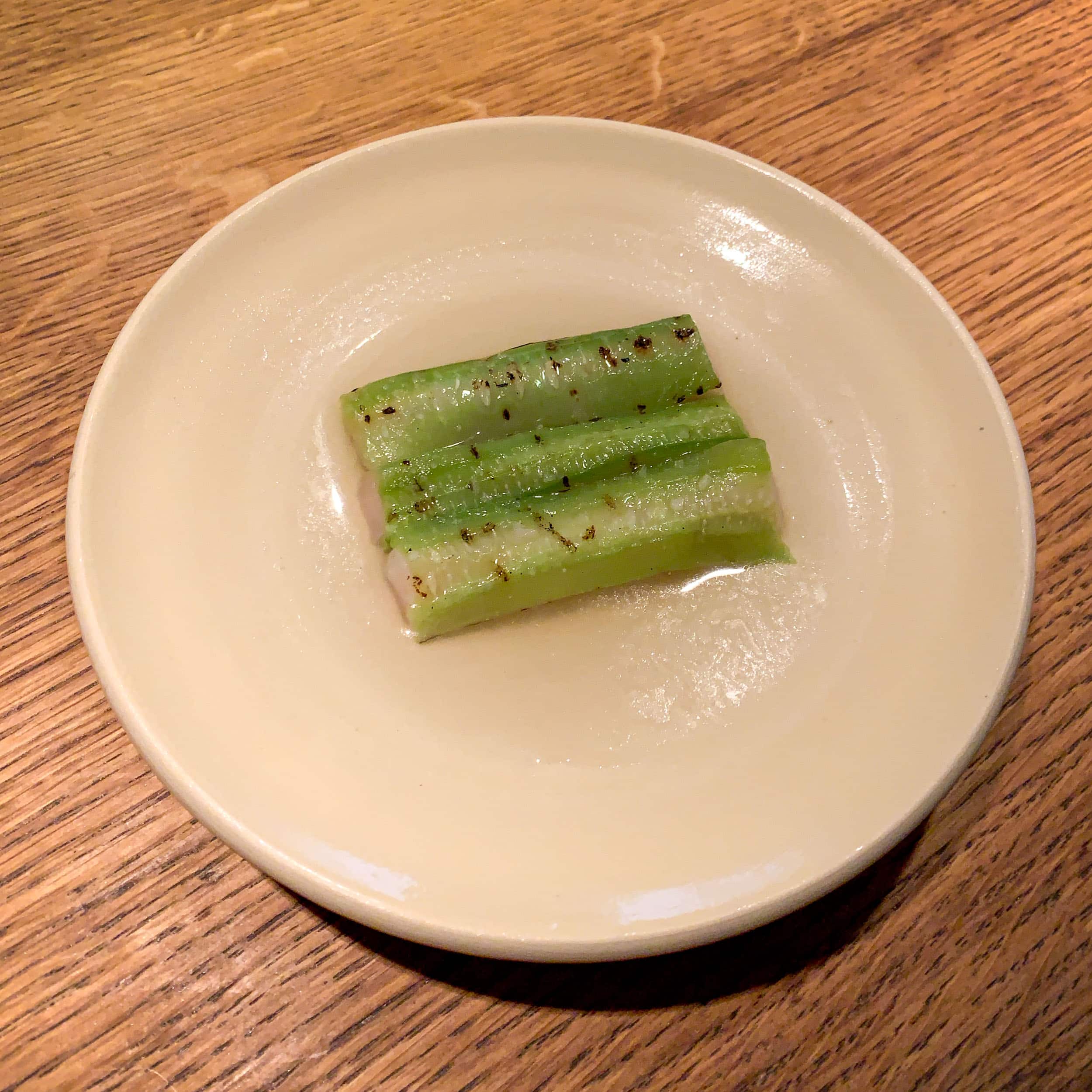 Mackerel and cucumber at Relae