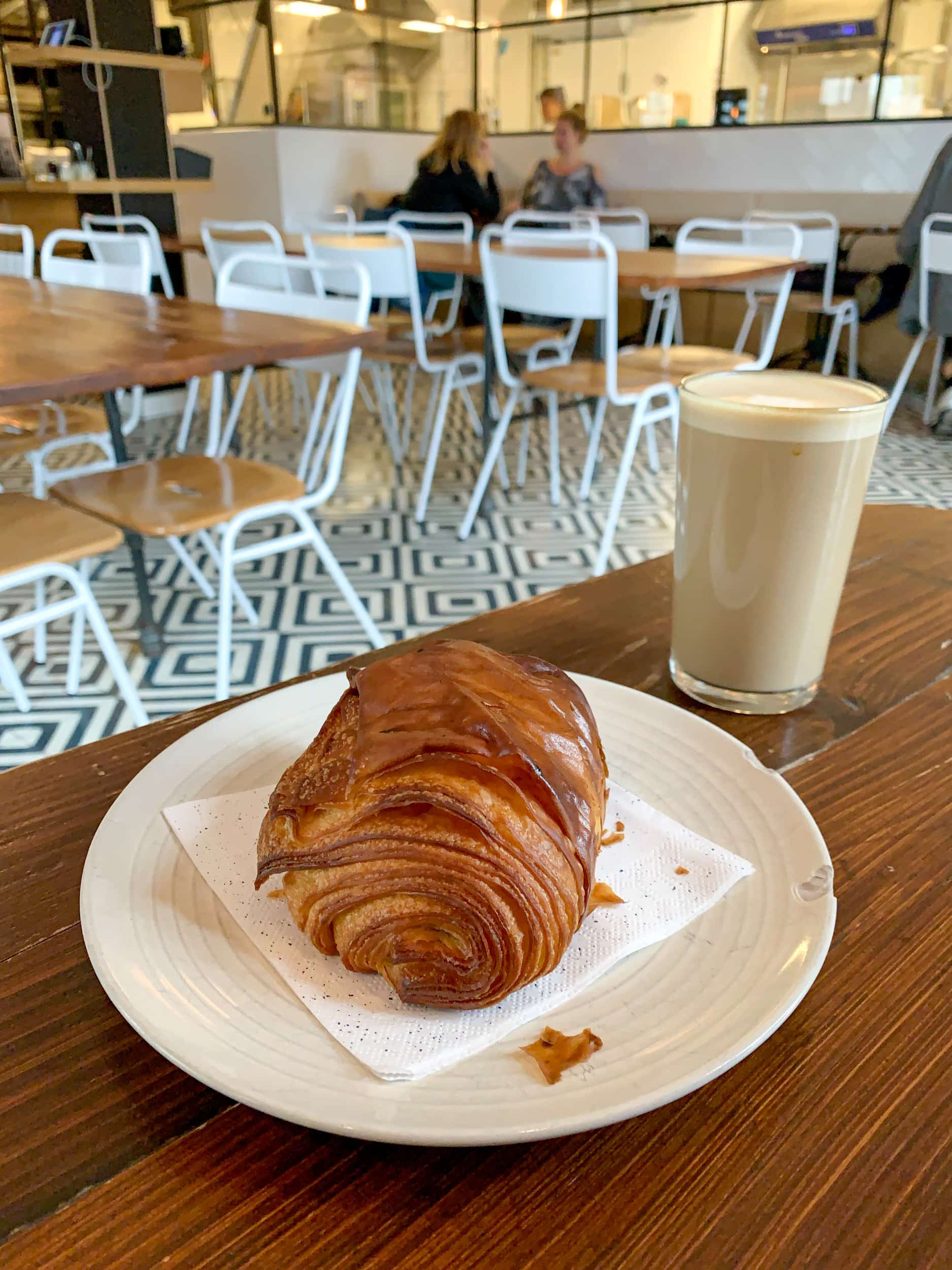 Pain au chocolat at Mirabelle Bakery