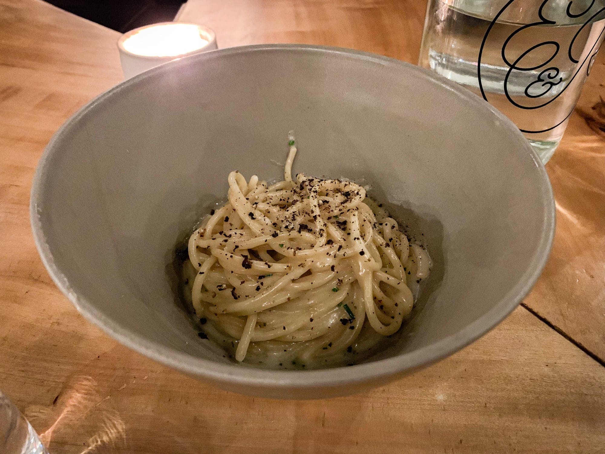 Blue Beard Durum spaghetti "Cacio e Pepe"