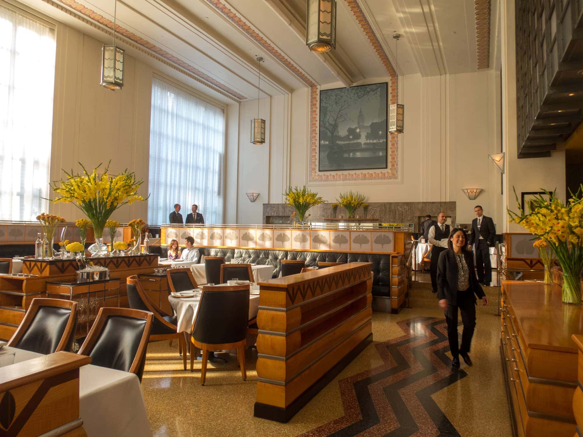 Interior of Eleven Madison Park in 2014