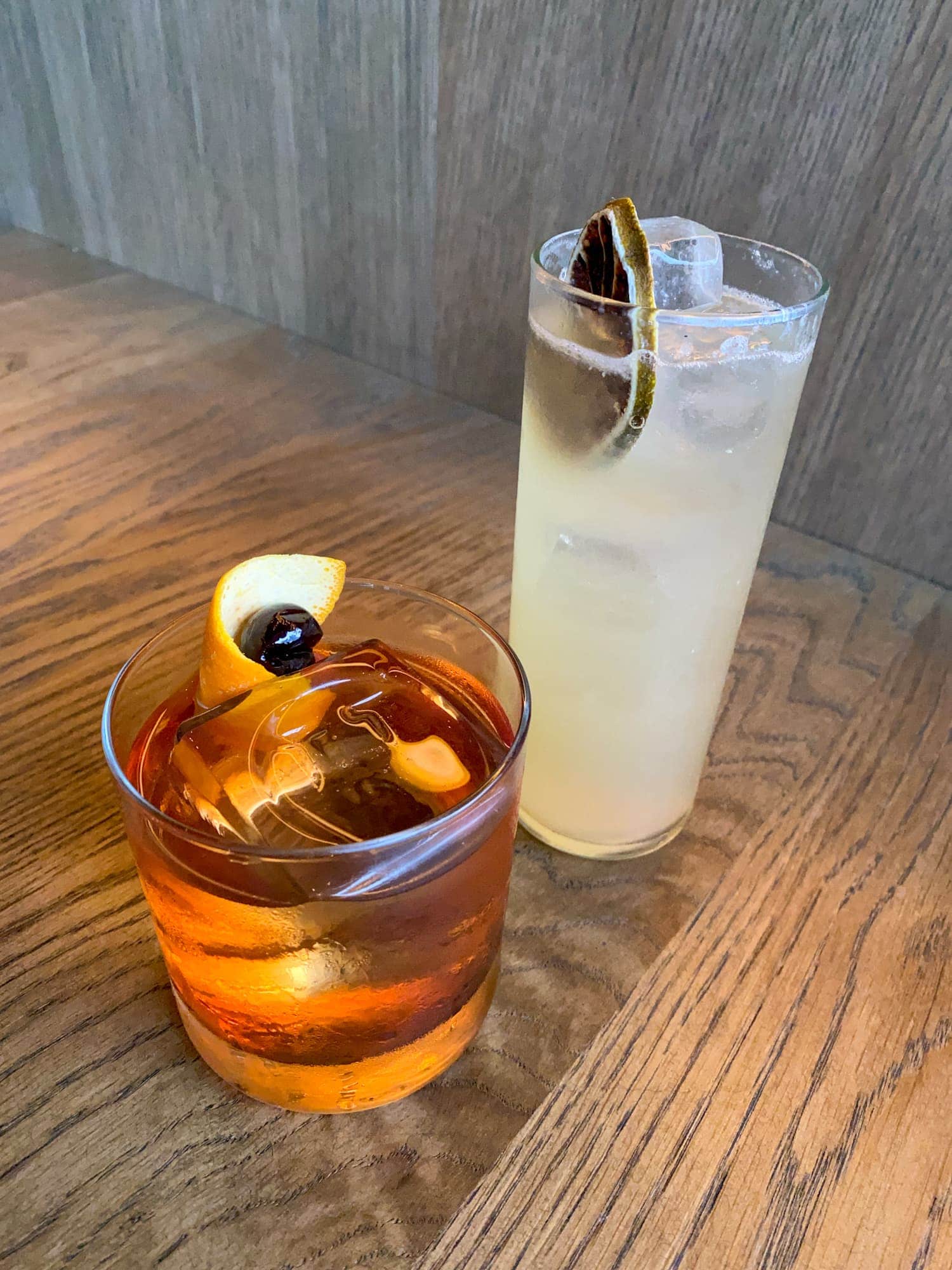 Old Fashioned and a Lady Lemongrass