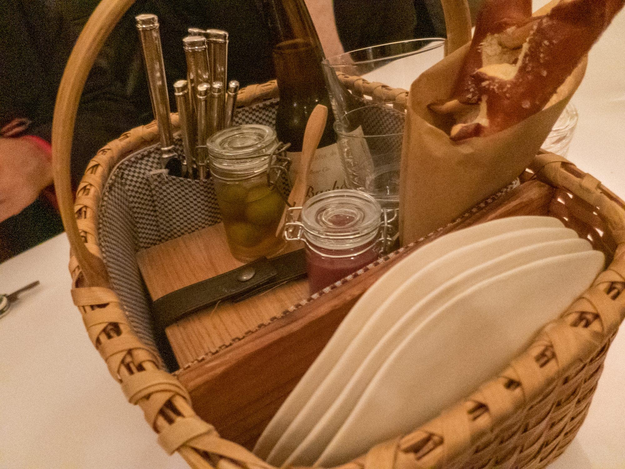 Eleven Madison Park picnic basket