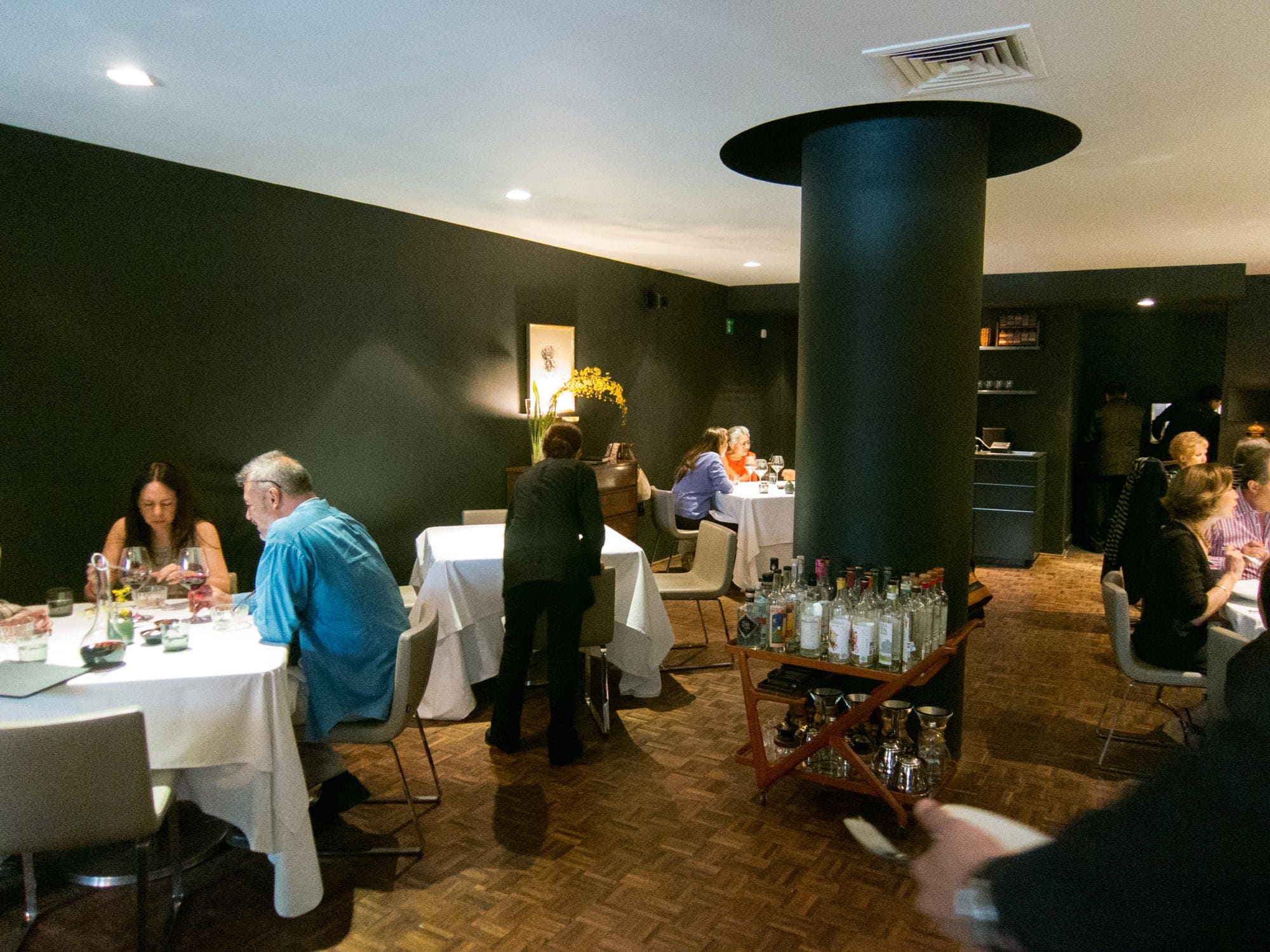 Pujol Restaurant's original interior