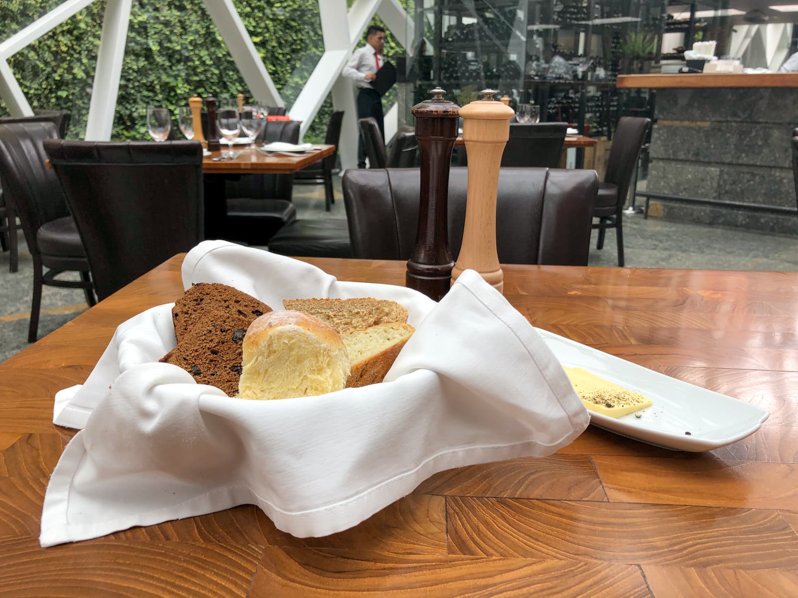 Fresh bread at Harry Sasson in Bogotá, Colombia