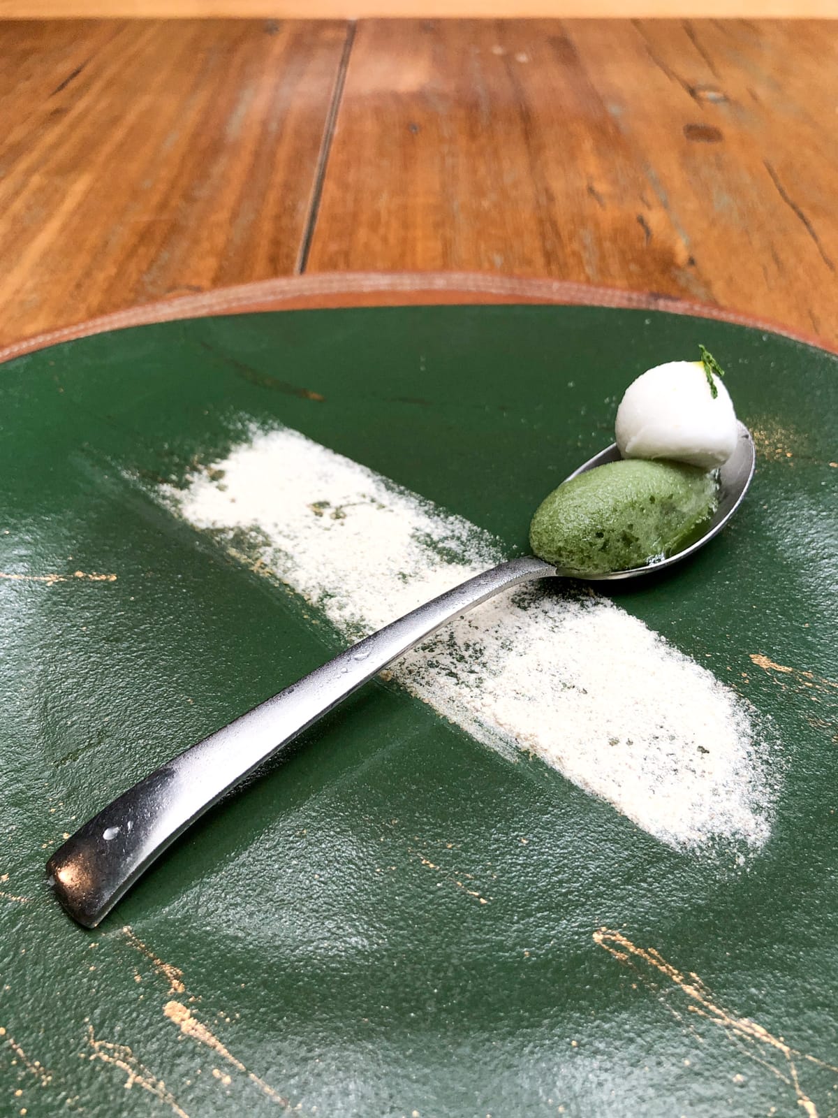 Pine tree, soursop, green apple, a refreshing bite at El Cielo Medellín