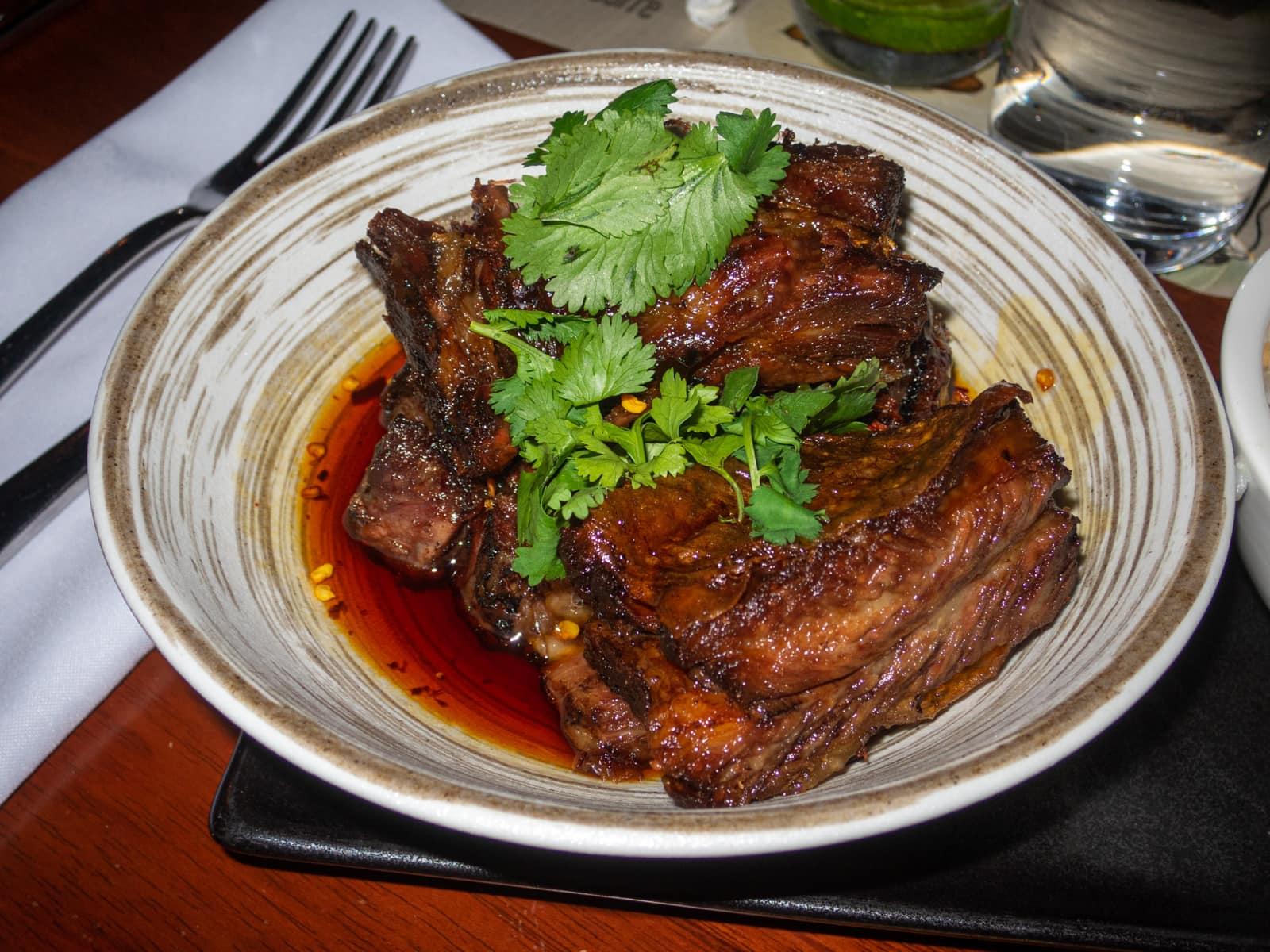 12-hour braised short ribs at Oci.Mde