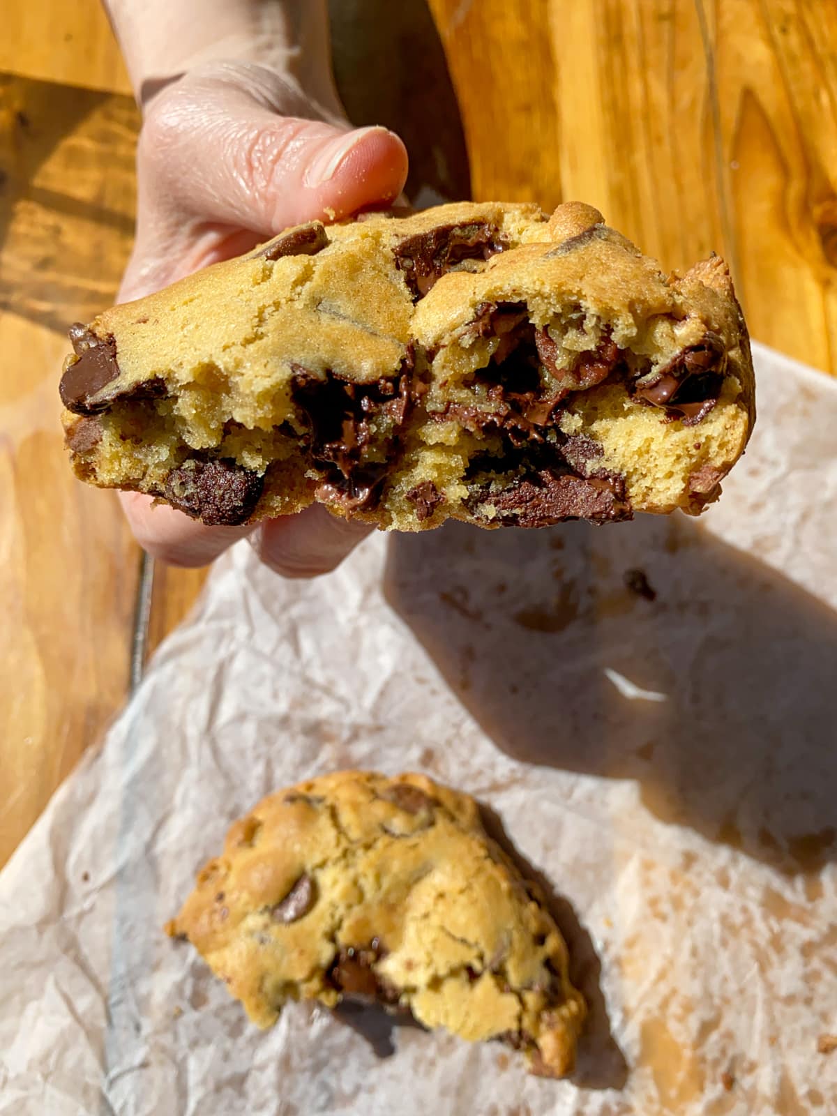 Chocolate chip cookie from Paper Route Bakery