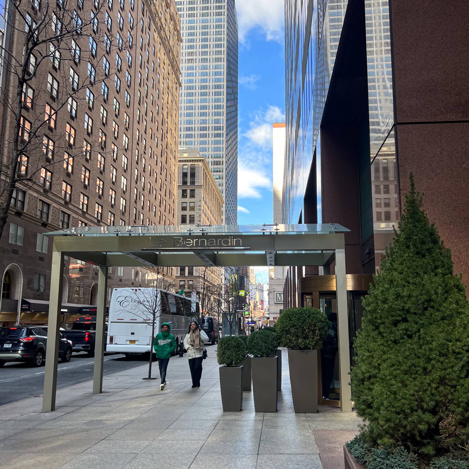 Entrance to Le Bernardin