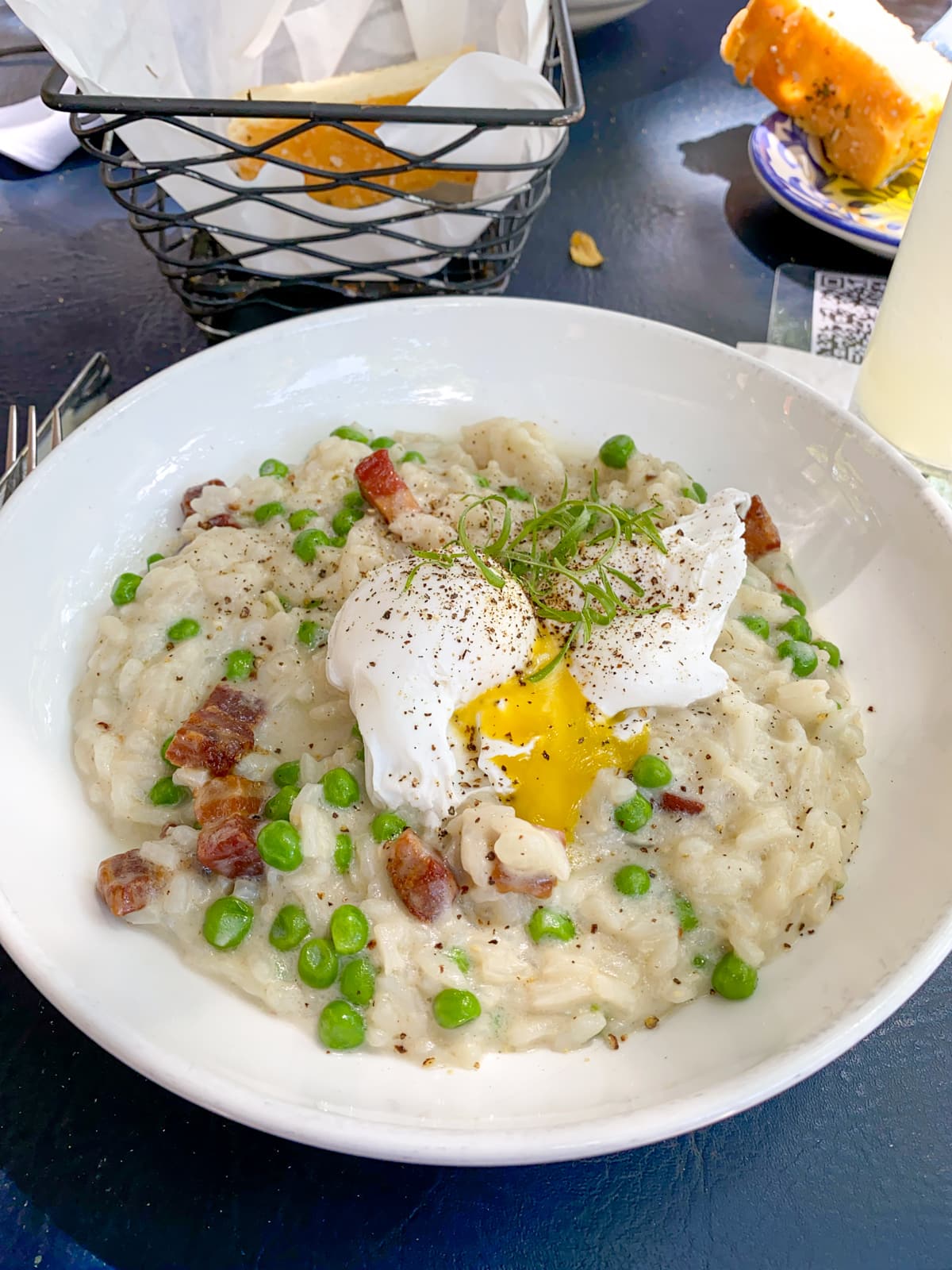 Mascarpone risotto at Juliet's Italian Kitchen