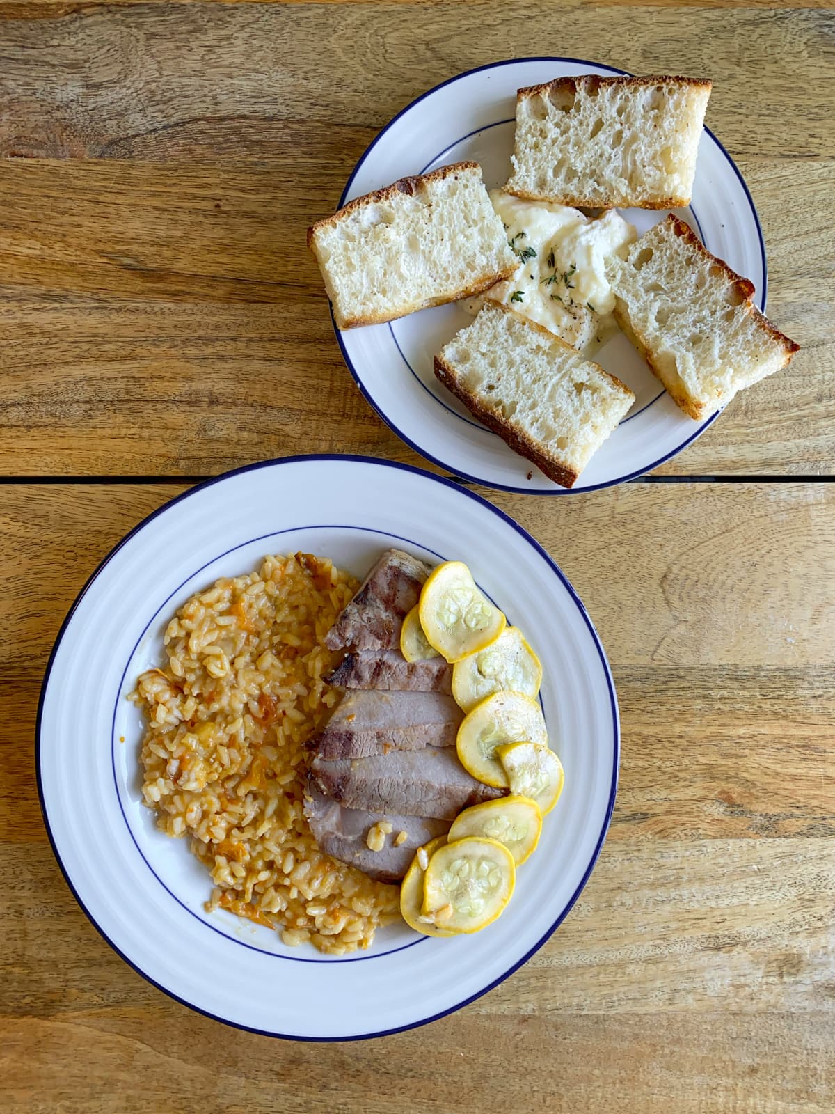 Risotto with smoked pork from Intero