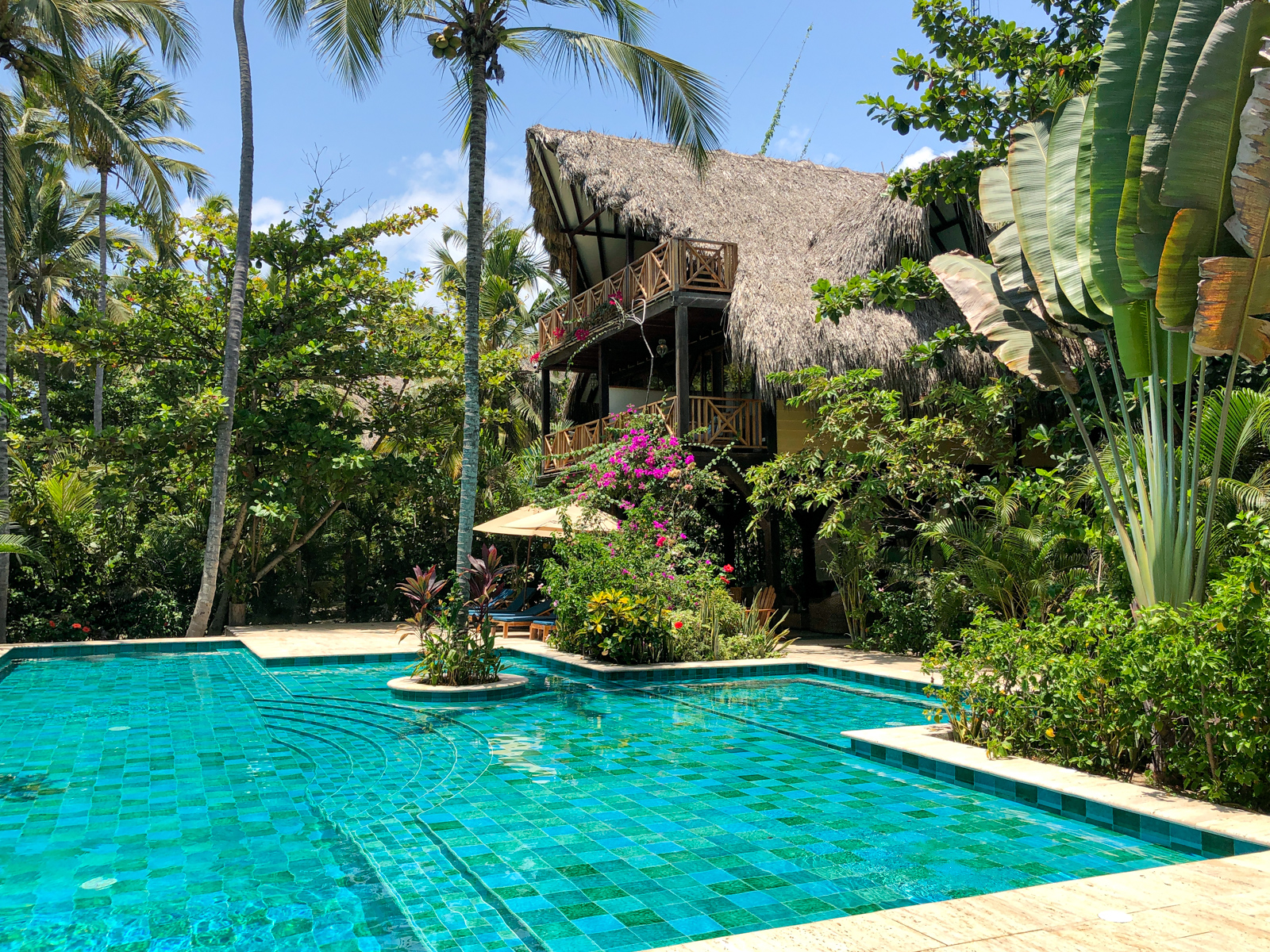 Pool at Cayena Beach Villa in Colombia