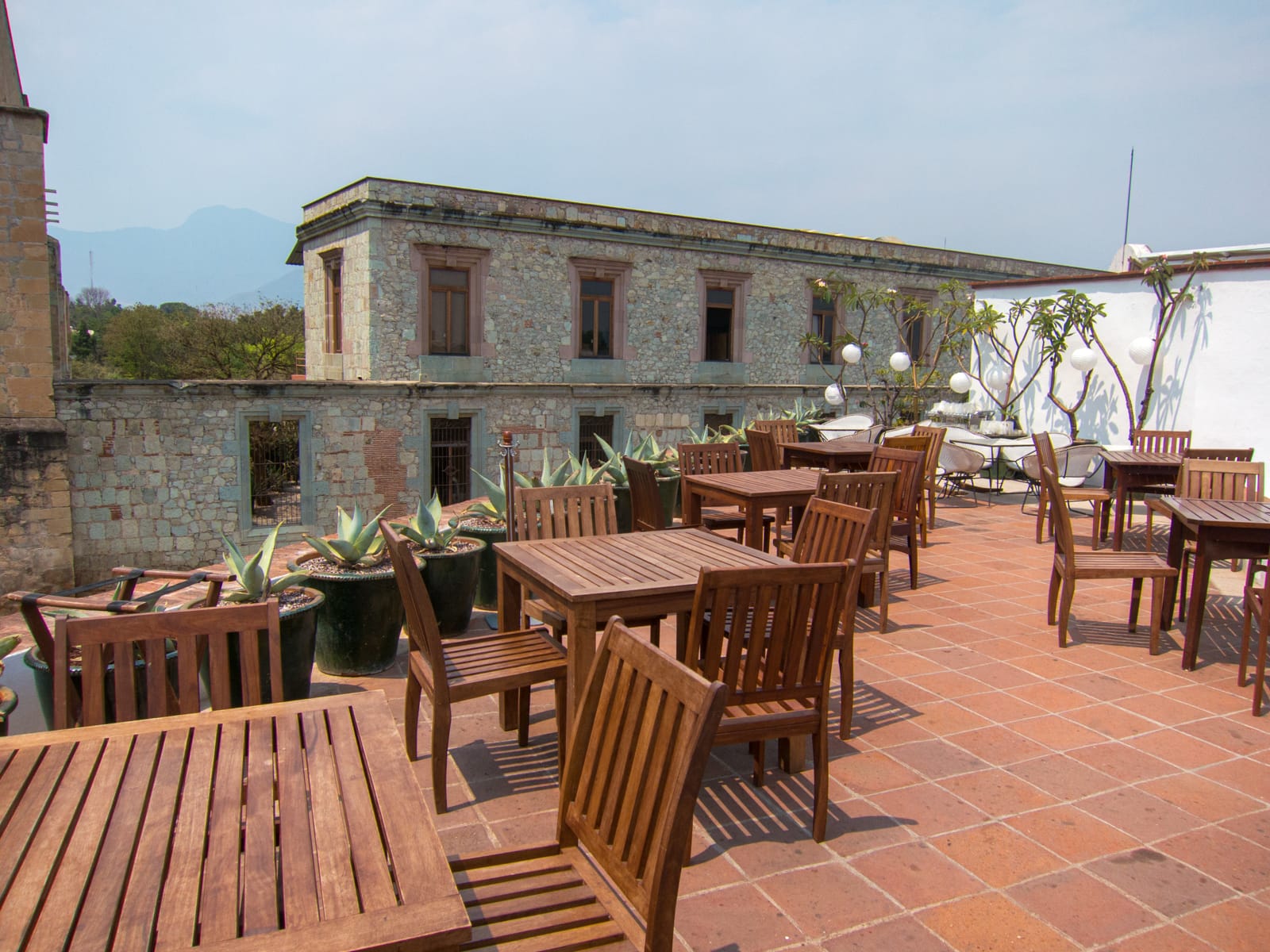 Rooftop at Casa Oaxaca