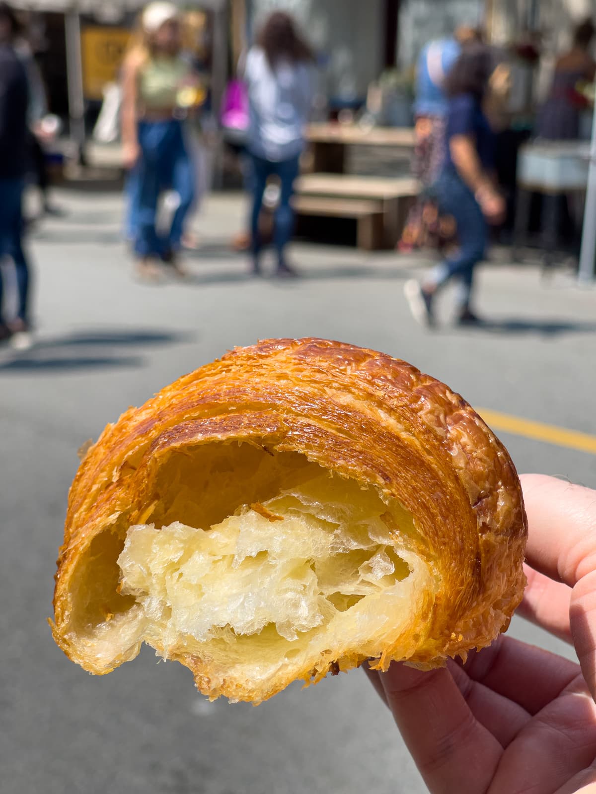 Croissant at Arsicault, a popular bakery in San Francisco