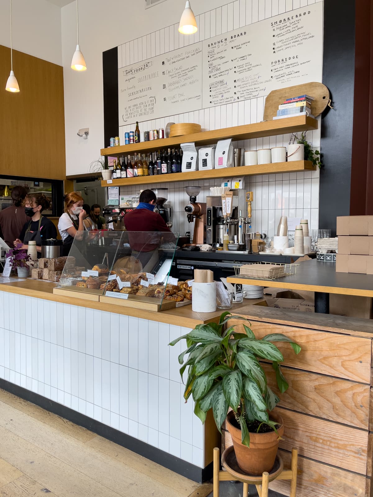 Kantine is a Scandinavian-inspired bakery in San Francisco, California