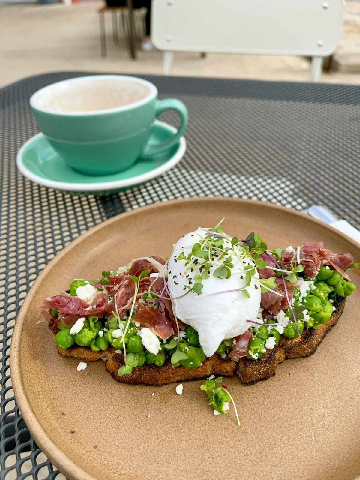 Green eggs and ham at Civil Goat Coffee