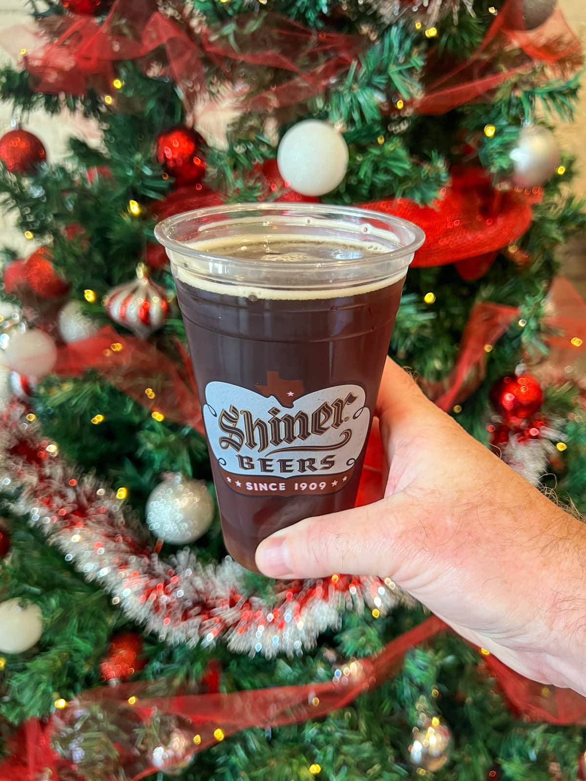 Shiner's Holiday Cheer beer