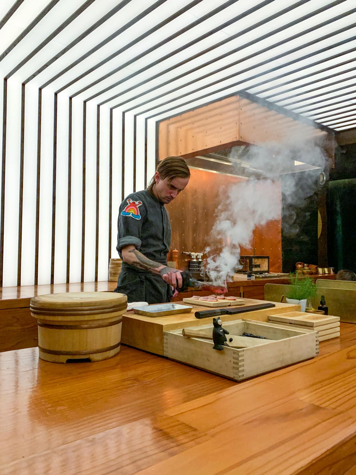 Sushi chef at Otoko in South Austin