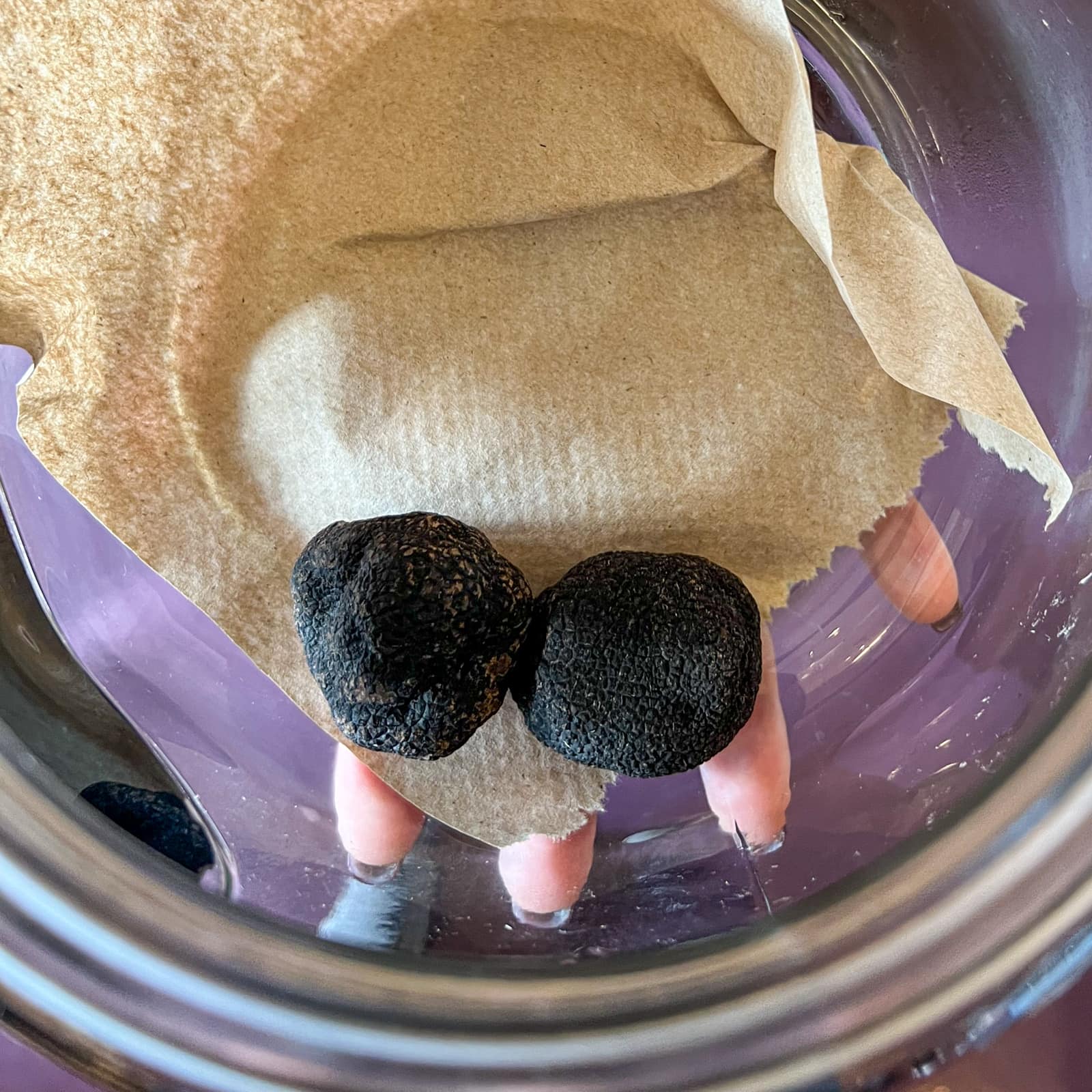 Italian black truffles