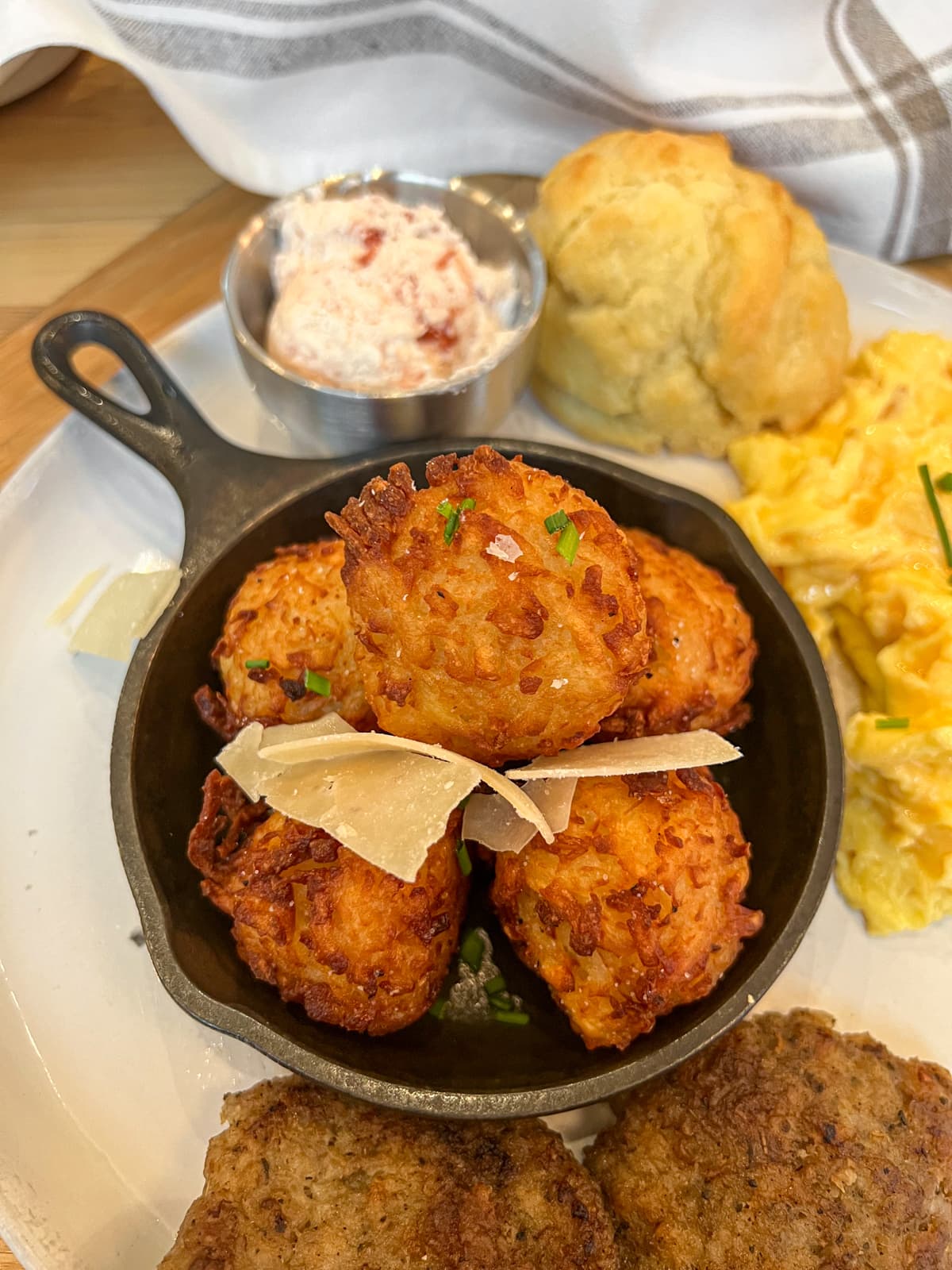 Housemade tater tots at Magnolia Table, Chip and Joanna Gaines' restaurant