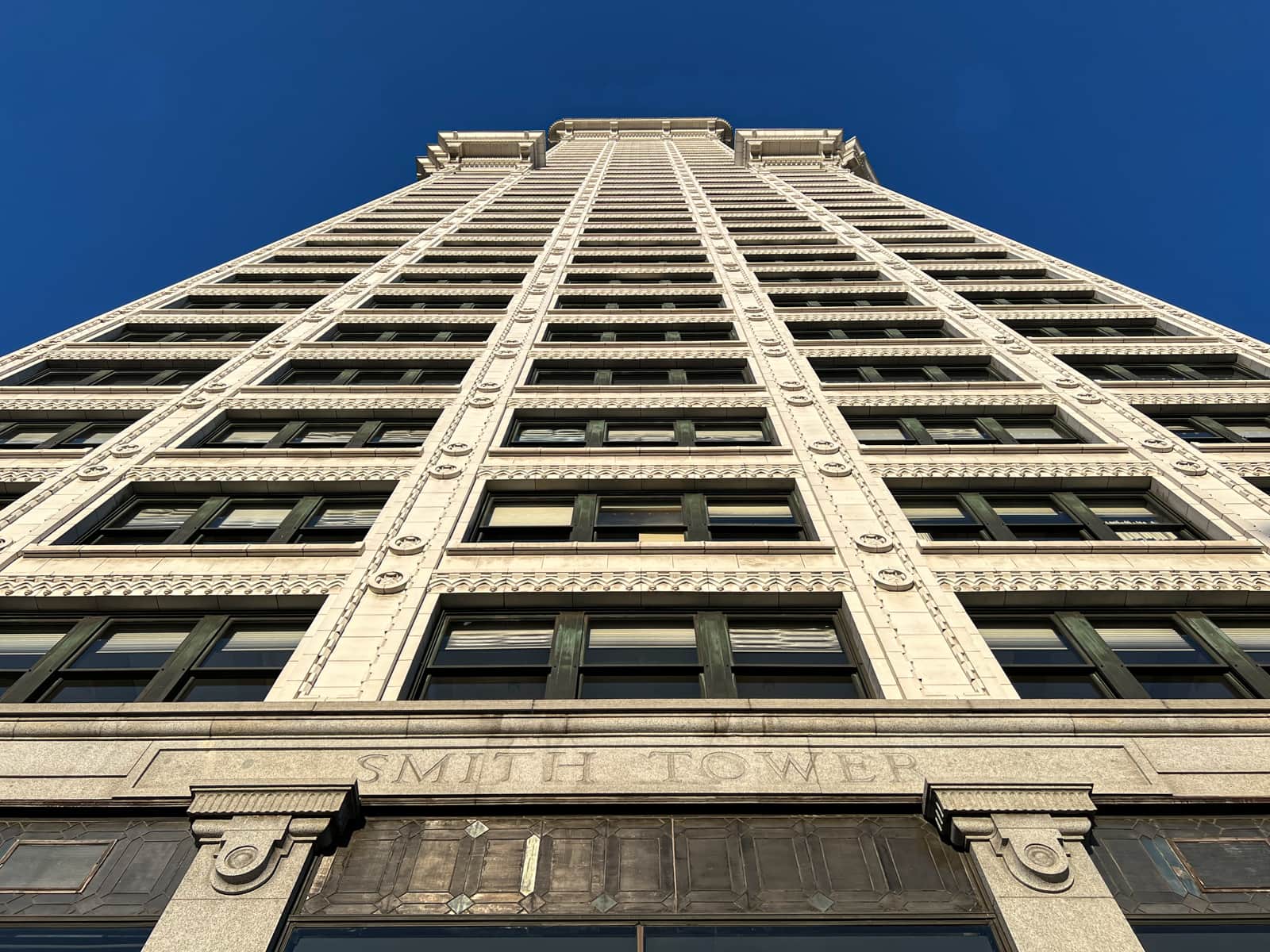 Smith Tower facade