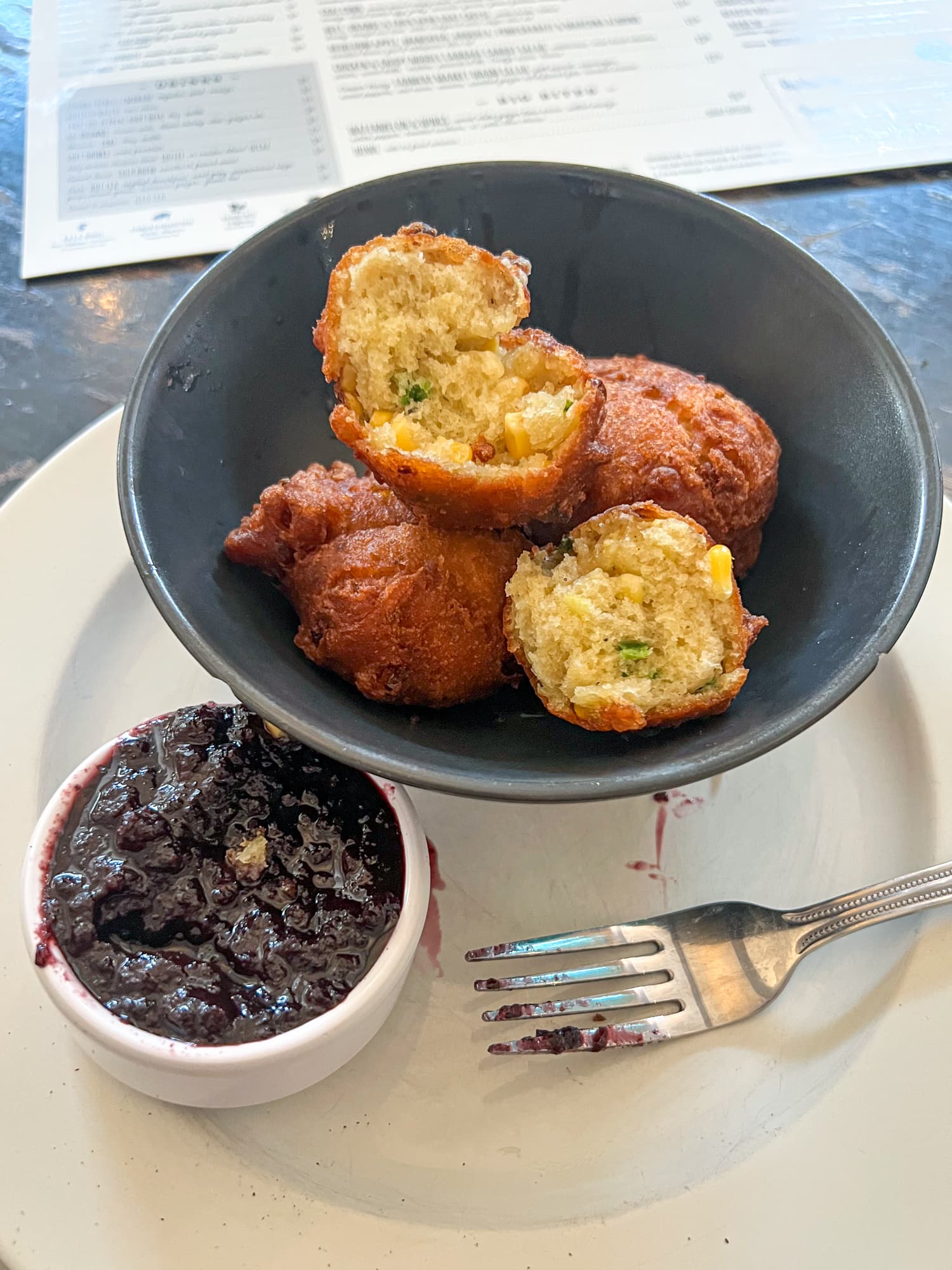 Corn fritters