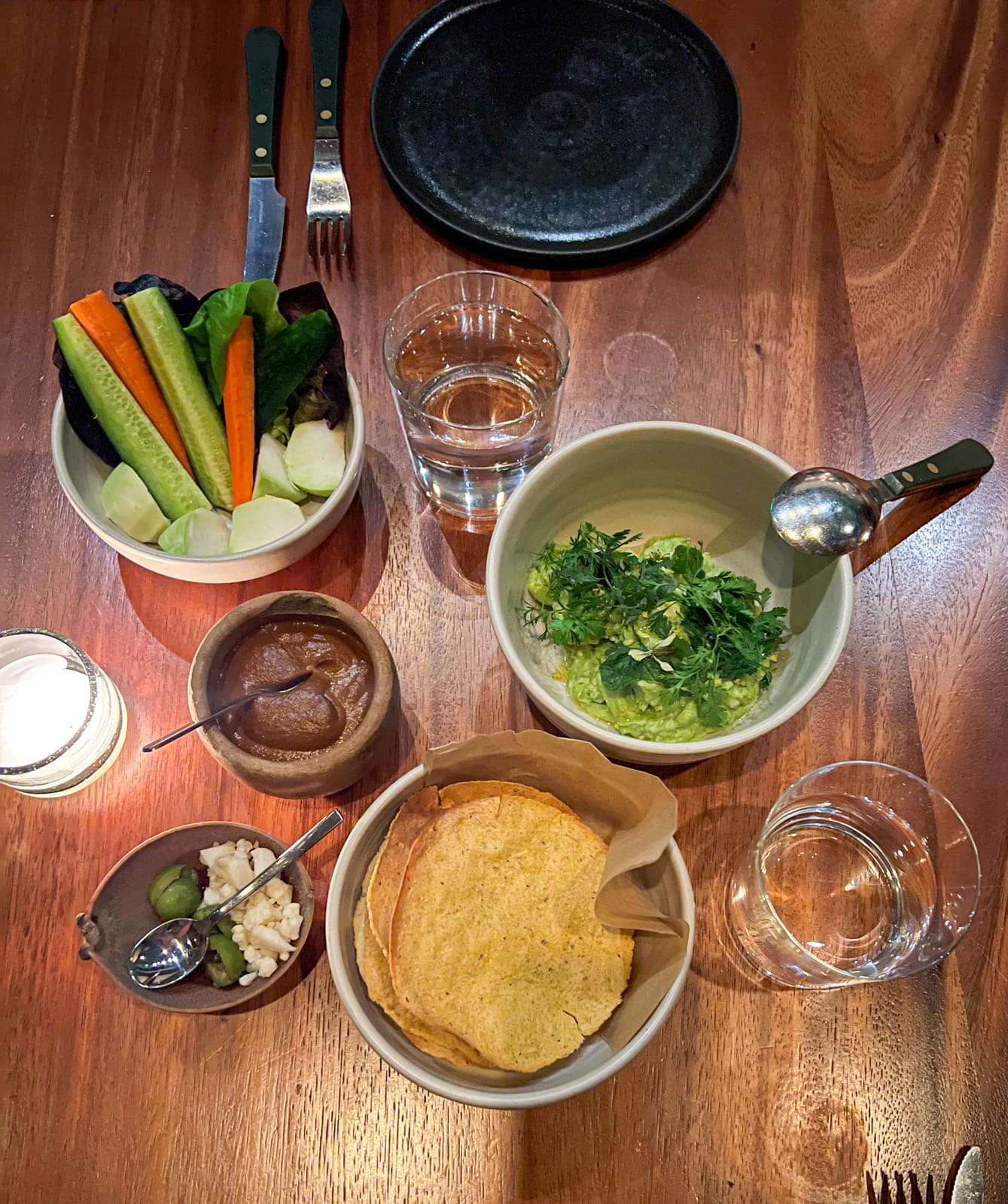 Guacamole appetizer at Damian, a Mexican restaurant in downtown Los Angeles