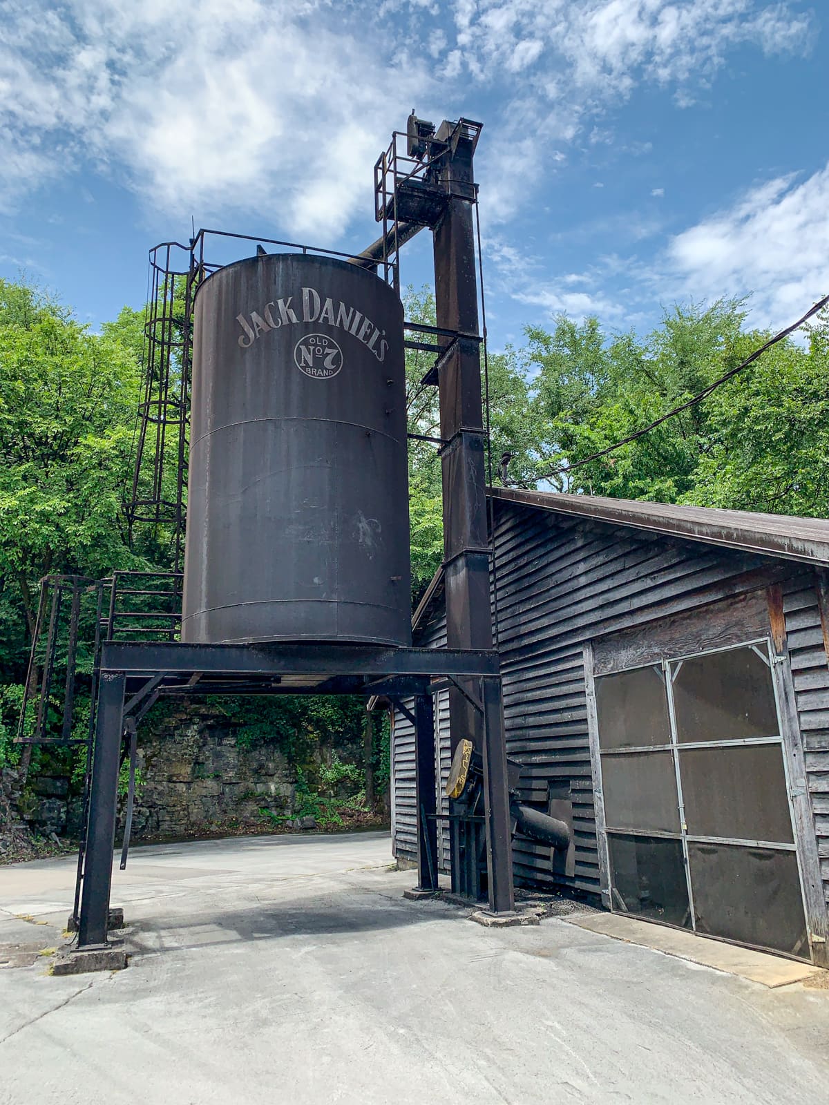 Jack Daniel's Distillery equipment