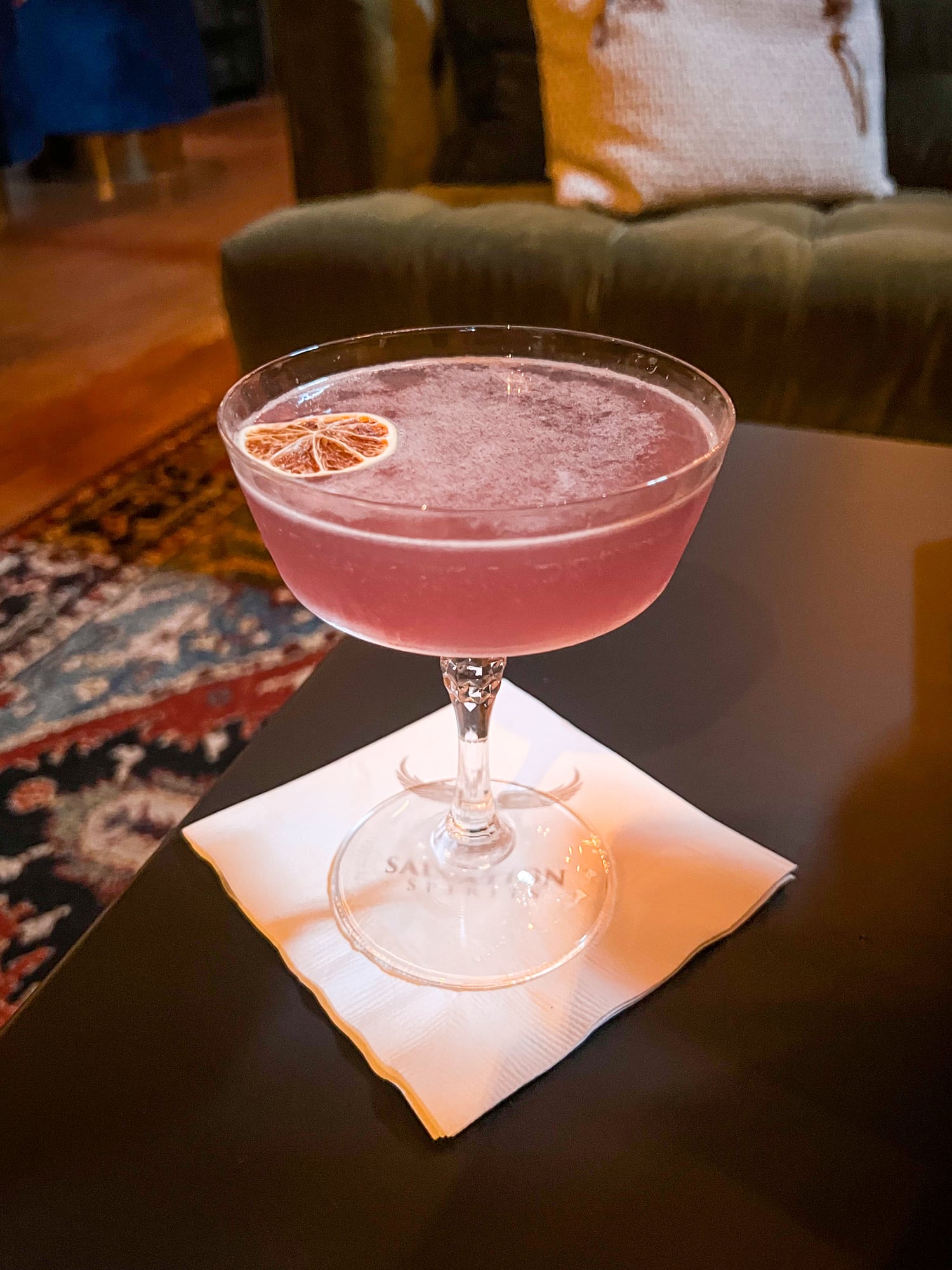 The Astrid cocktail at The Speakeasy at Salvation Spirits