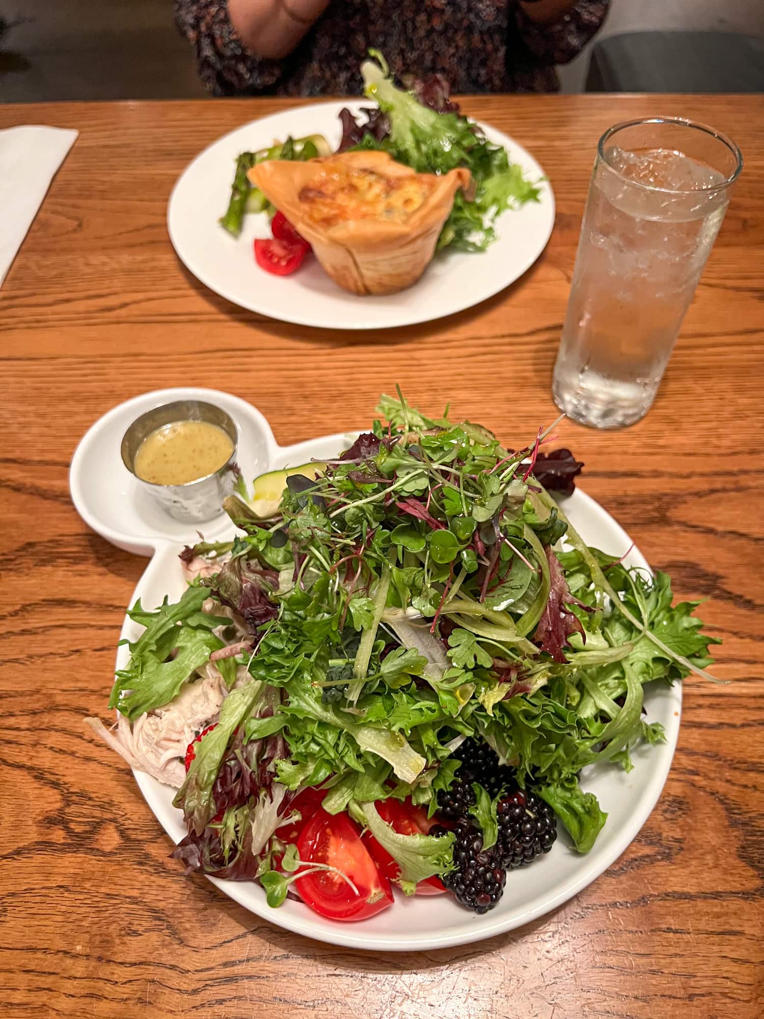 Marinated chicken confit at Vaudeville, one of Fredericksburg's best restaurants