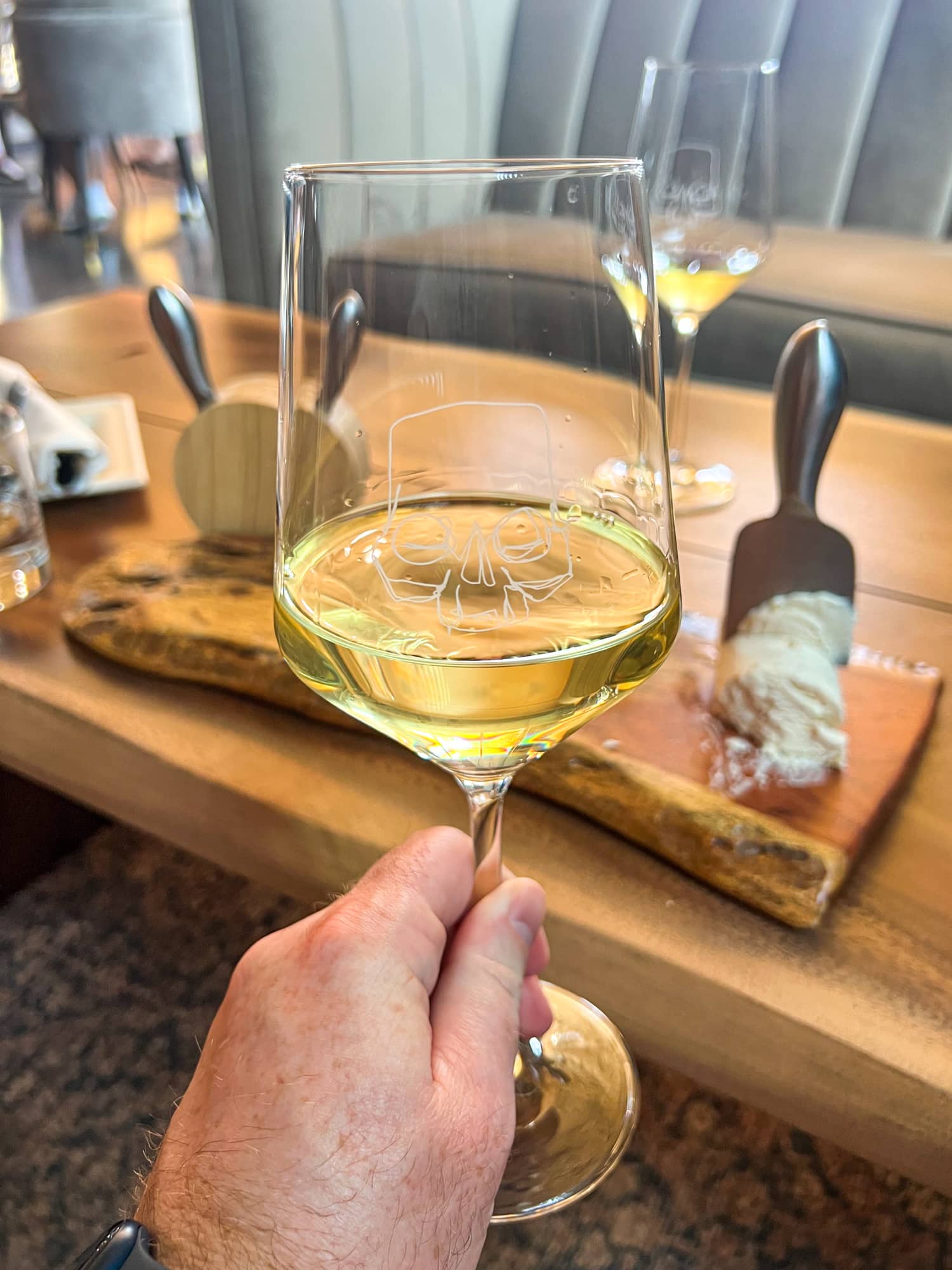 Glass of Roussanne 2020