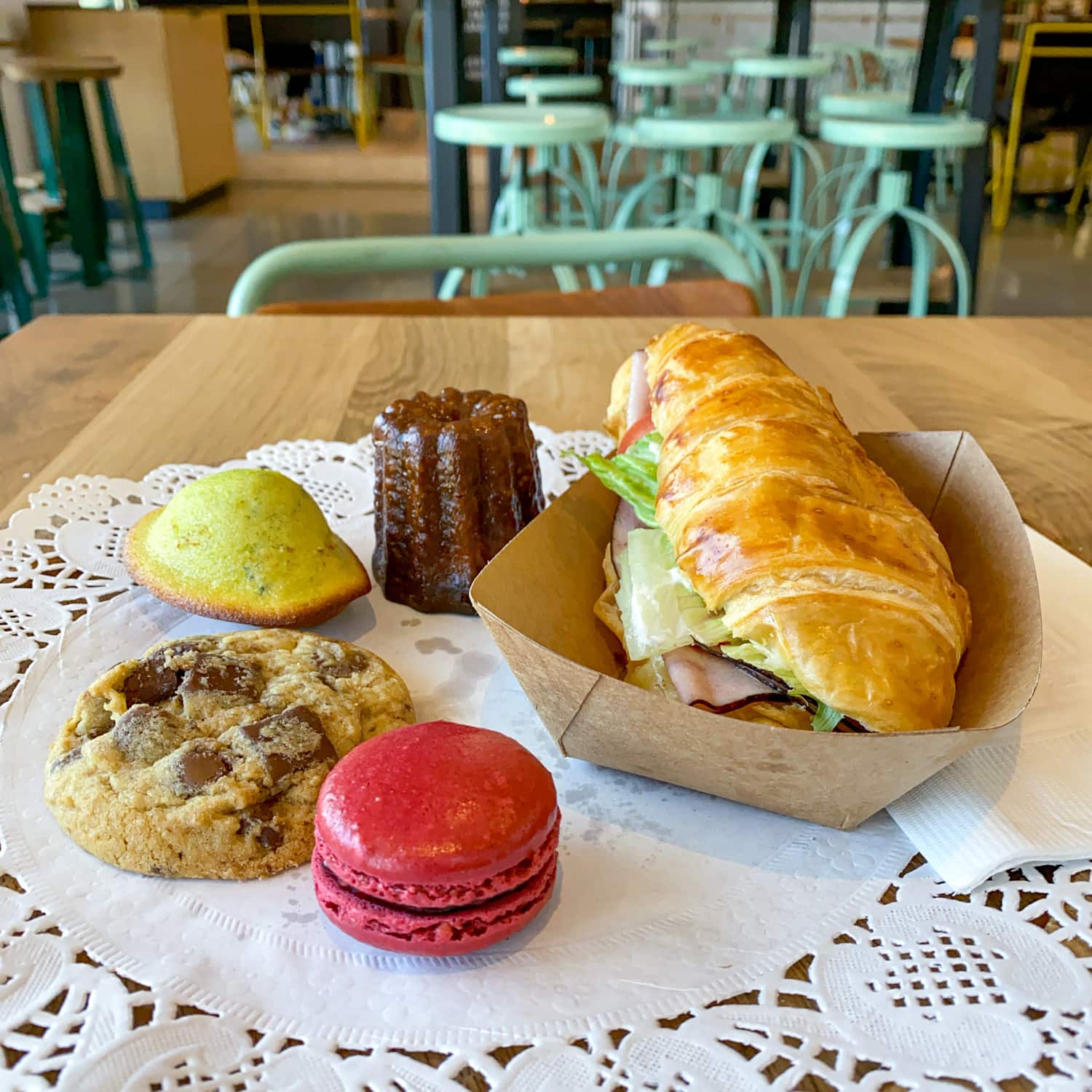 Assorted pastries from Julie Myrtille Bakery