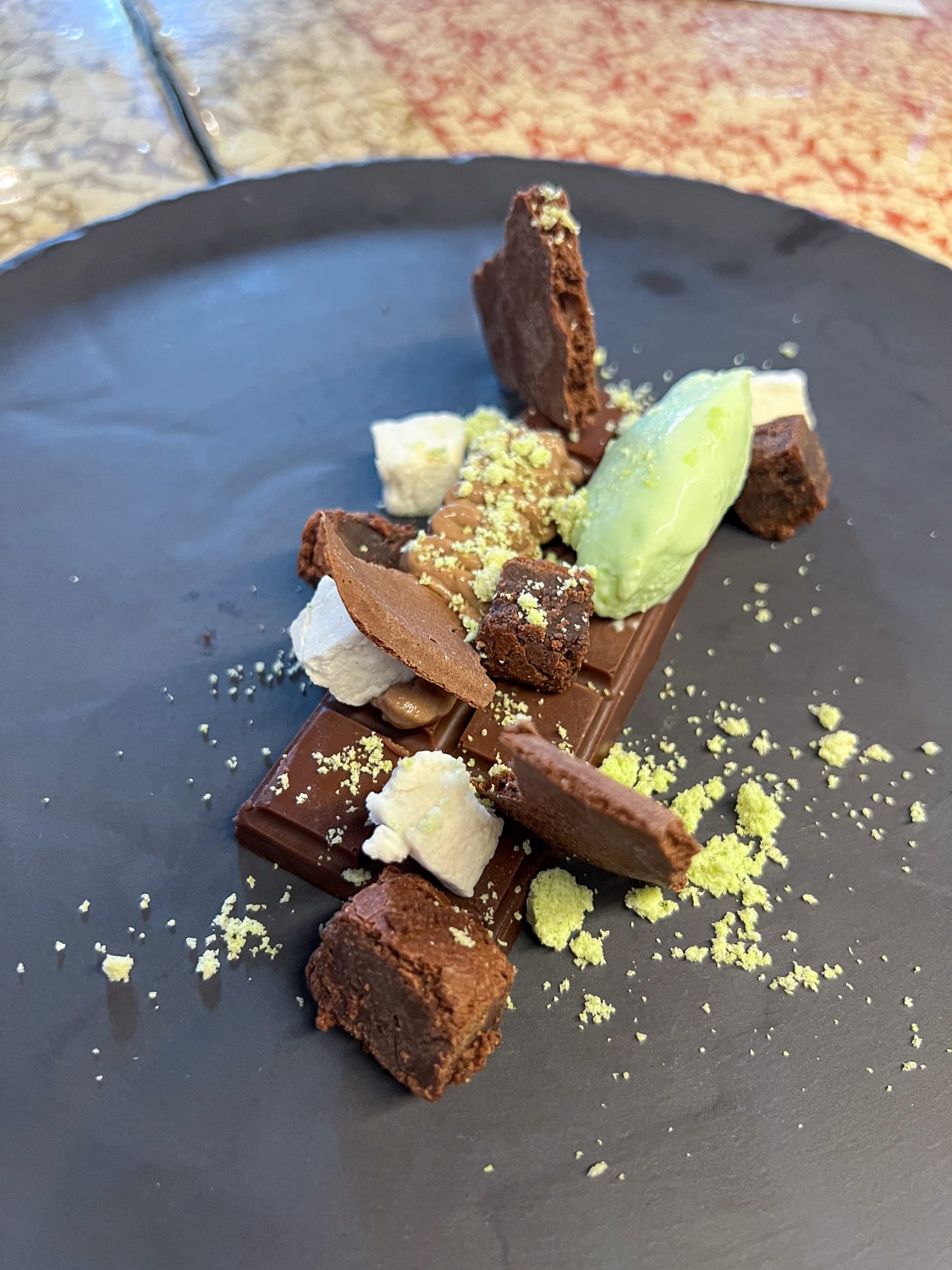 Grasshopper dessert