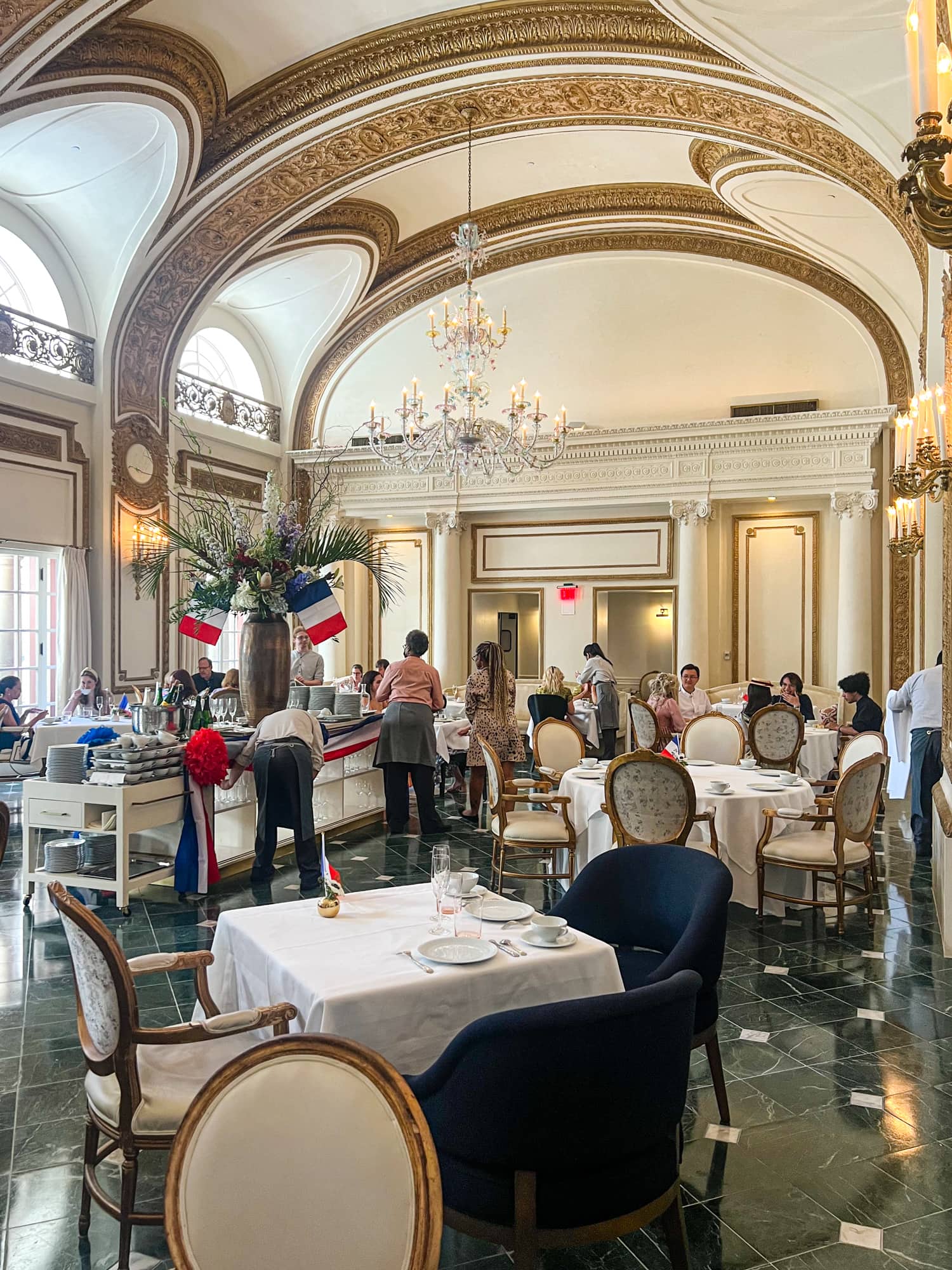 The French Room Afternoon Tea at The Adolphus Hotel Feastio