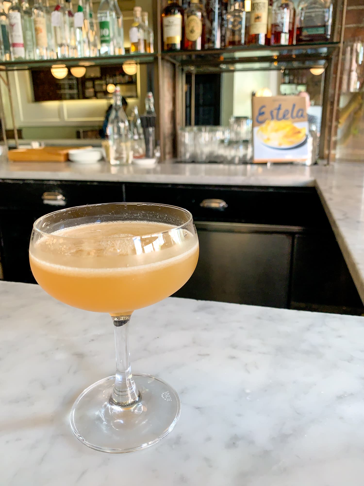 The Lanai rum cocktail at Estela NYC