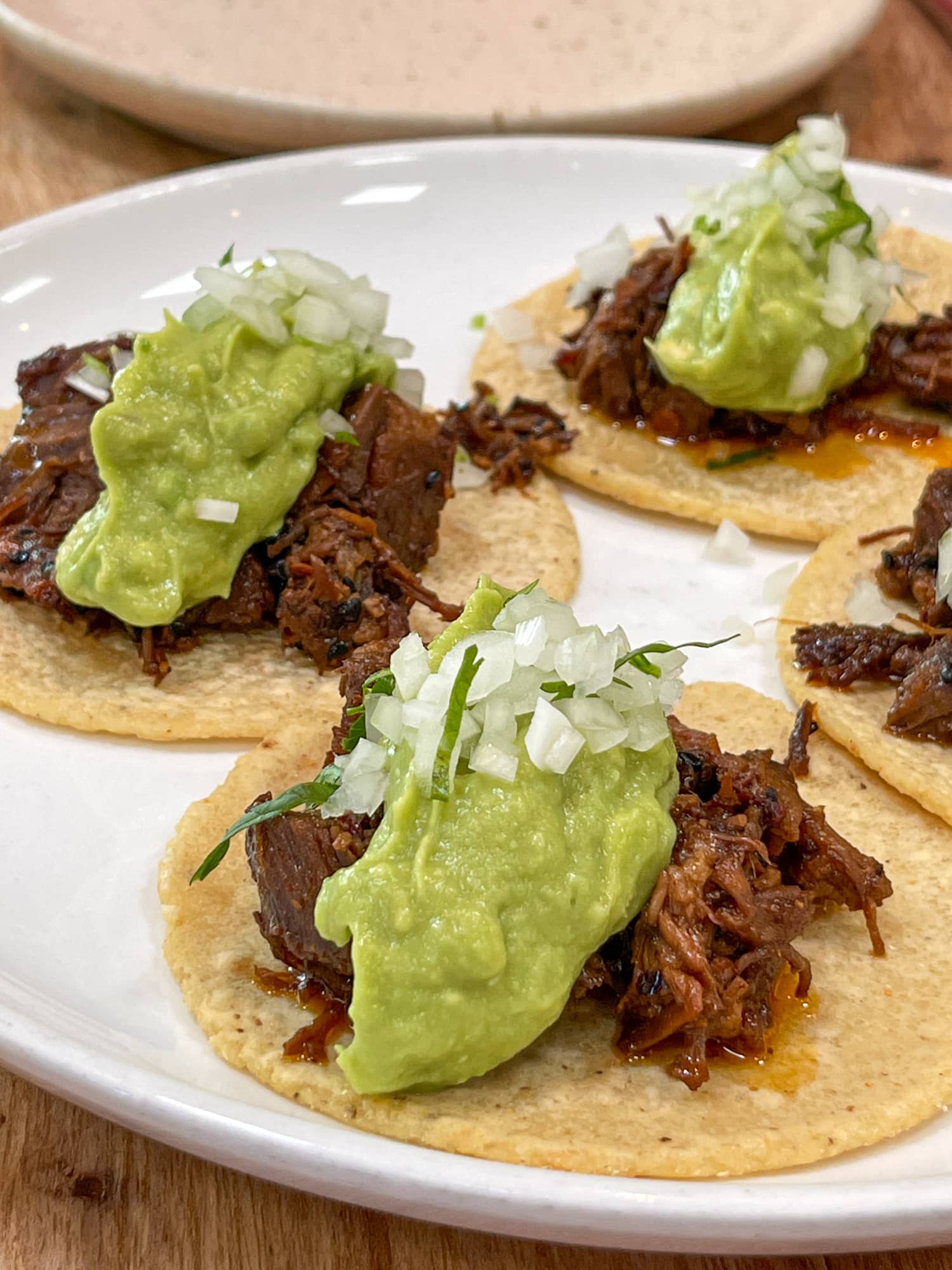 Wagyu brisket tacos at Suerte